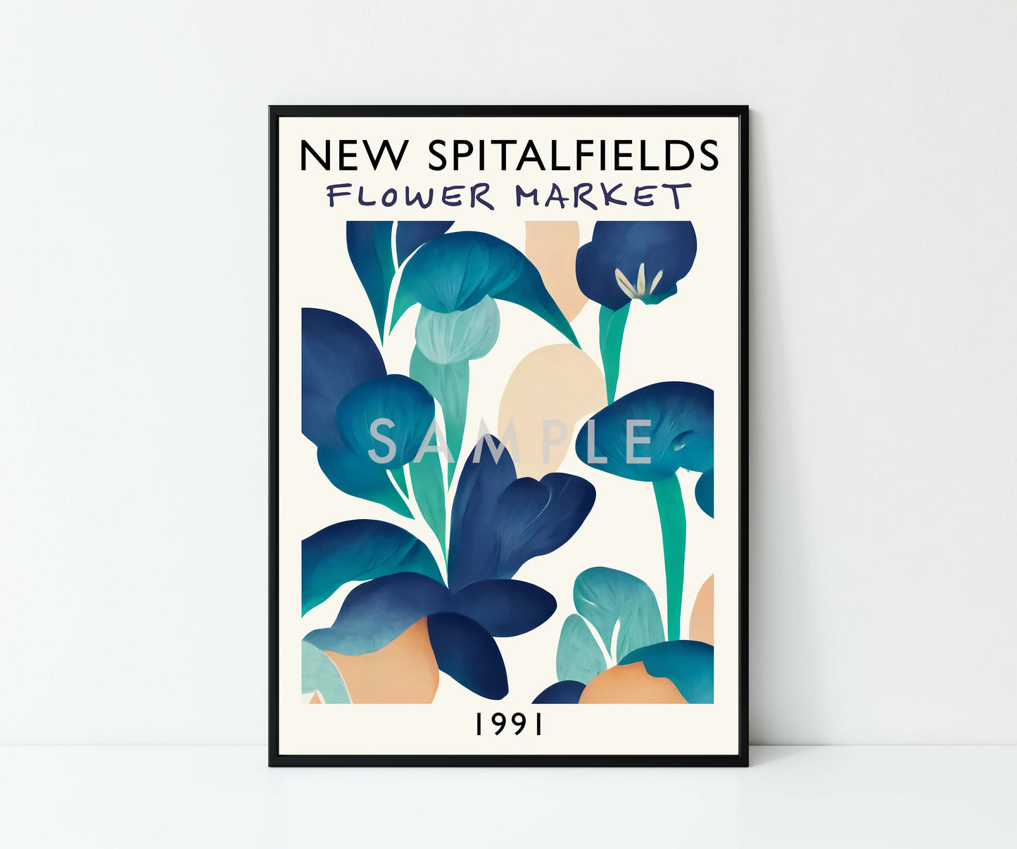 London Bloemenmarkt - Set van 3