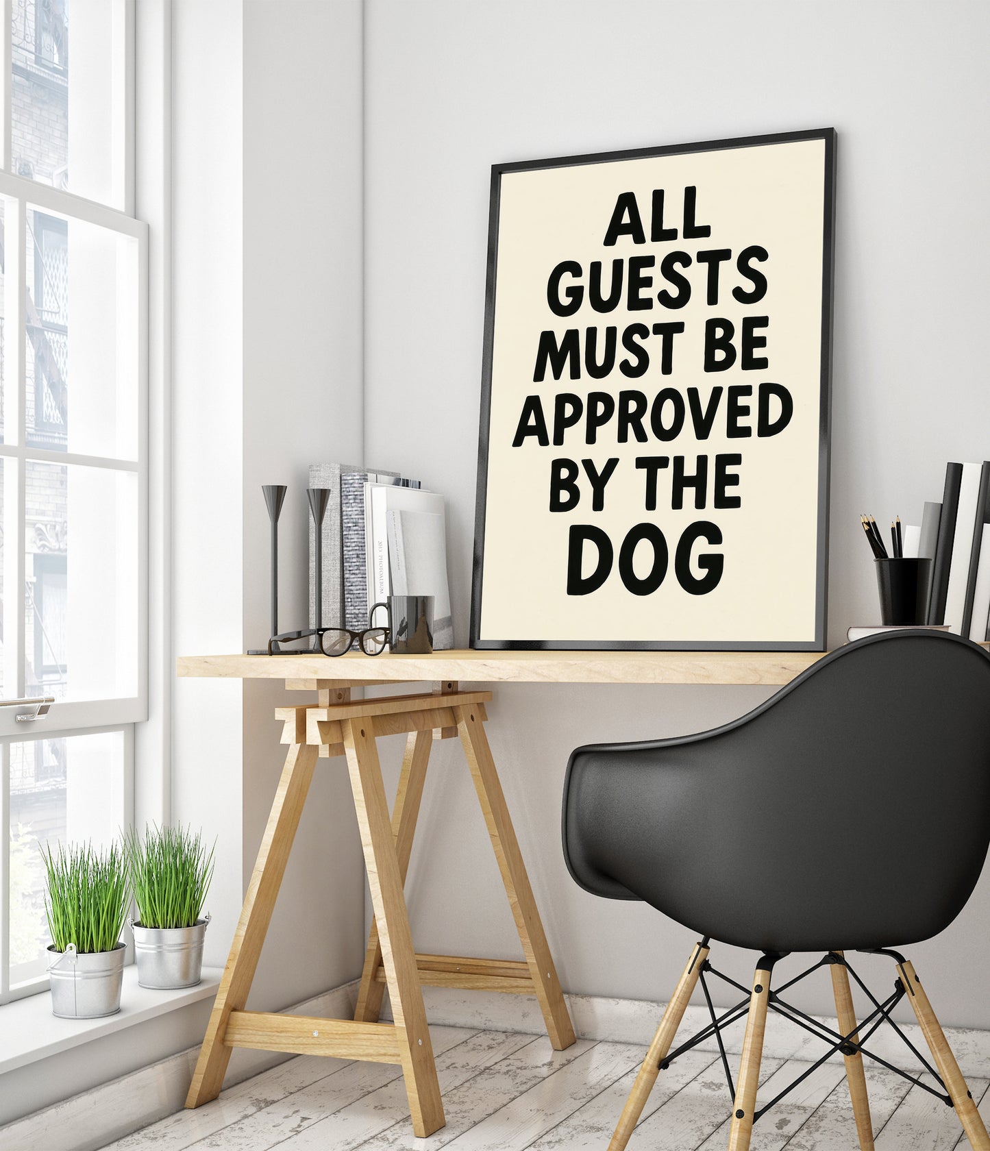 Alle Gäste müssen vom Hund genehmigt werden