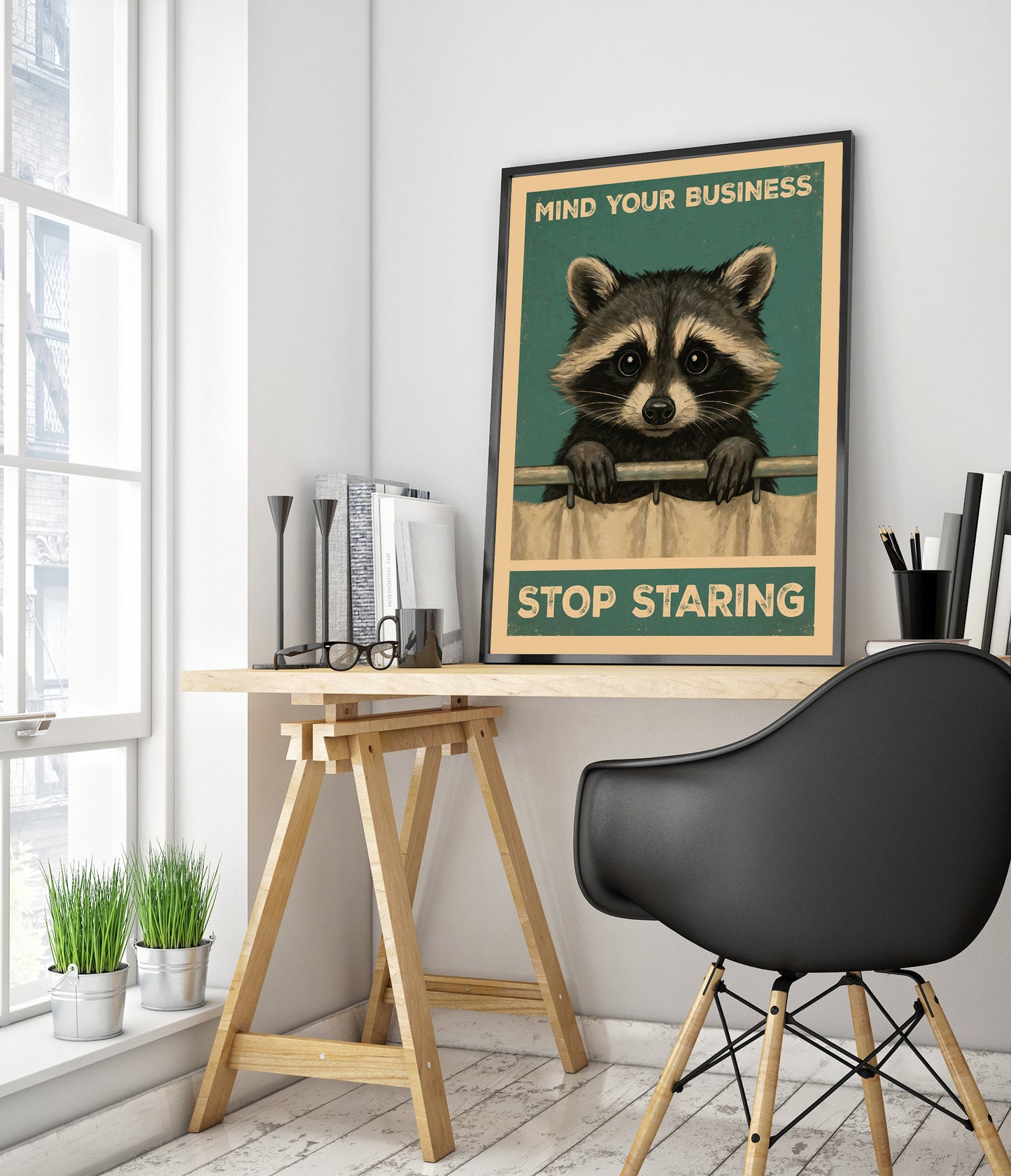 Kümmer dich um deinen eigenen Kram, hör auf zu starren