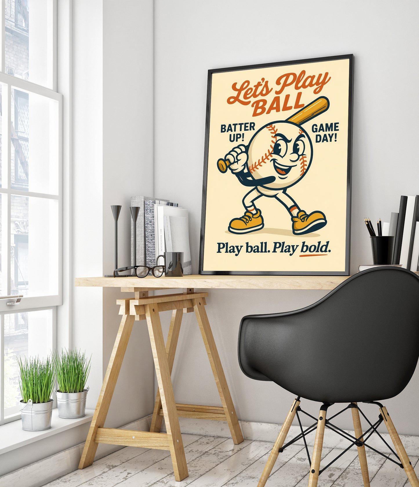 Lass uns Ball spielen