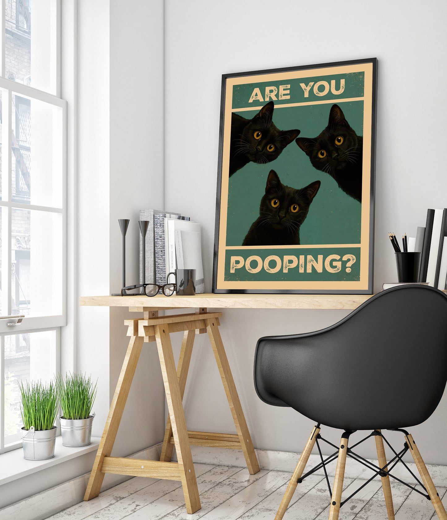 Är du bajsnödig? Katter