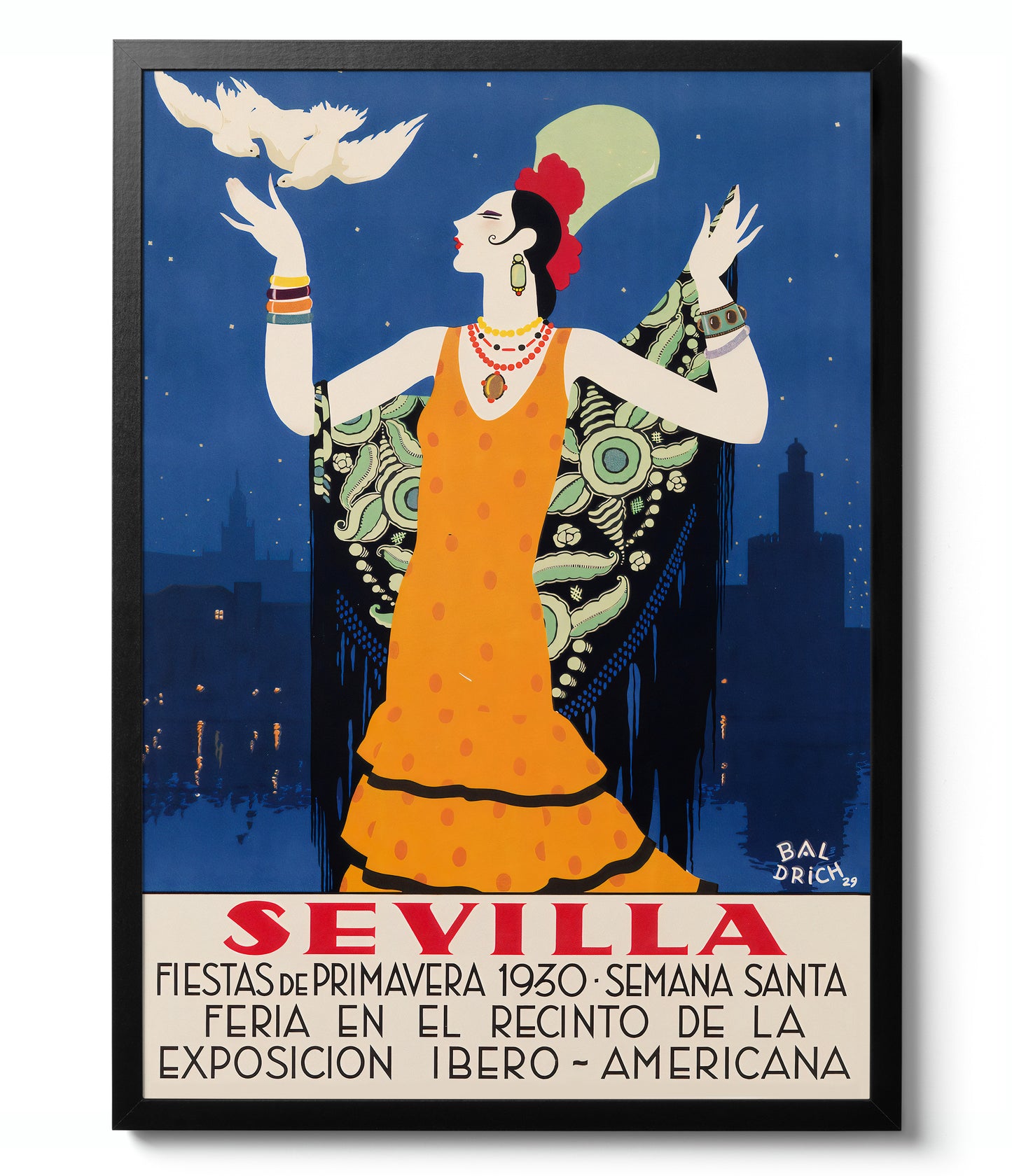 Sevilla Travel Print - Set of 3
