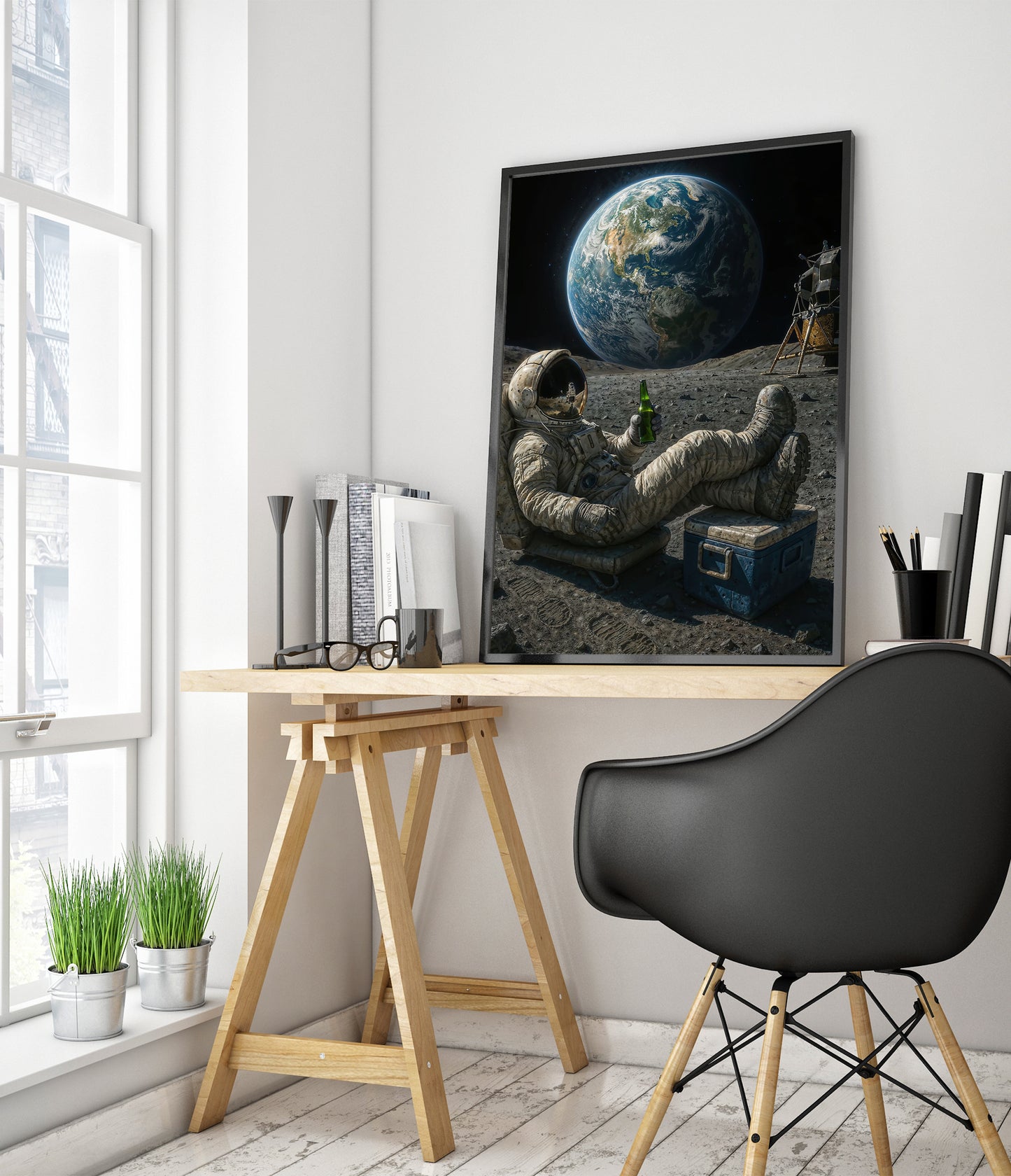 Cold One on the Moon