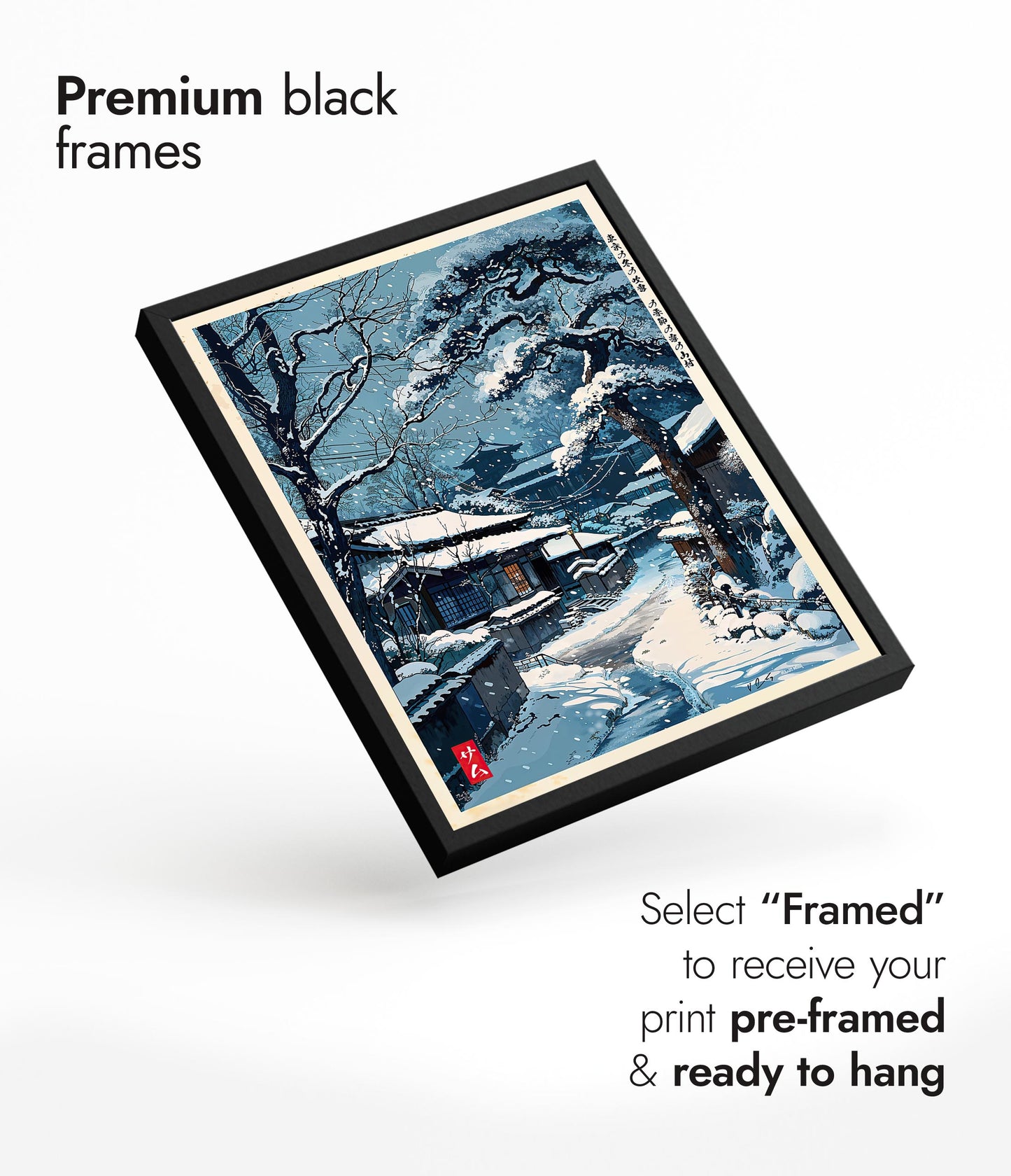 Snowy Village in Osaka