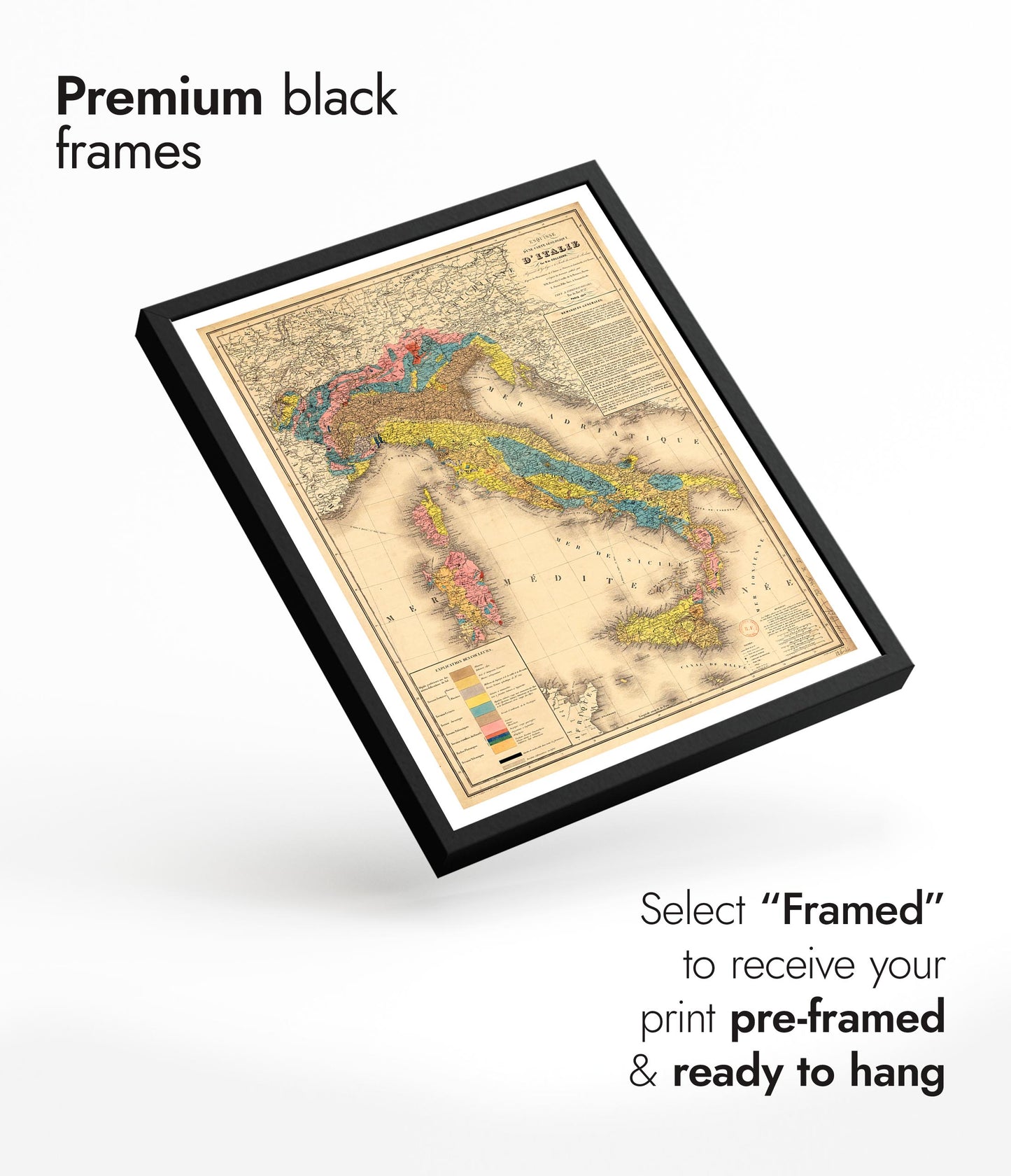 Geological Map of Italy