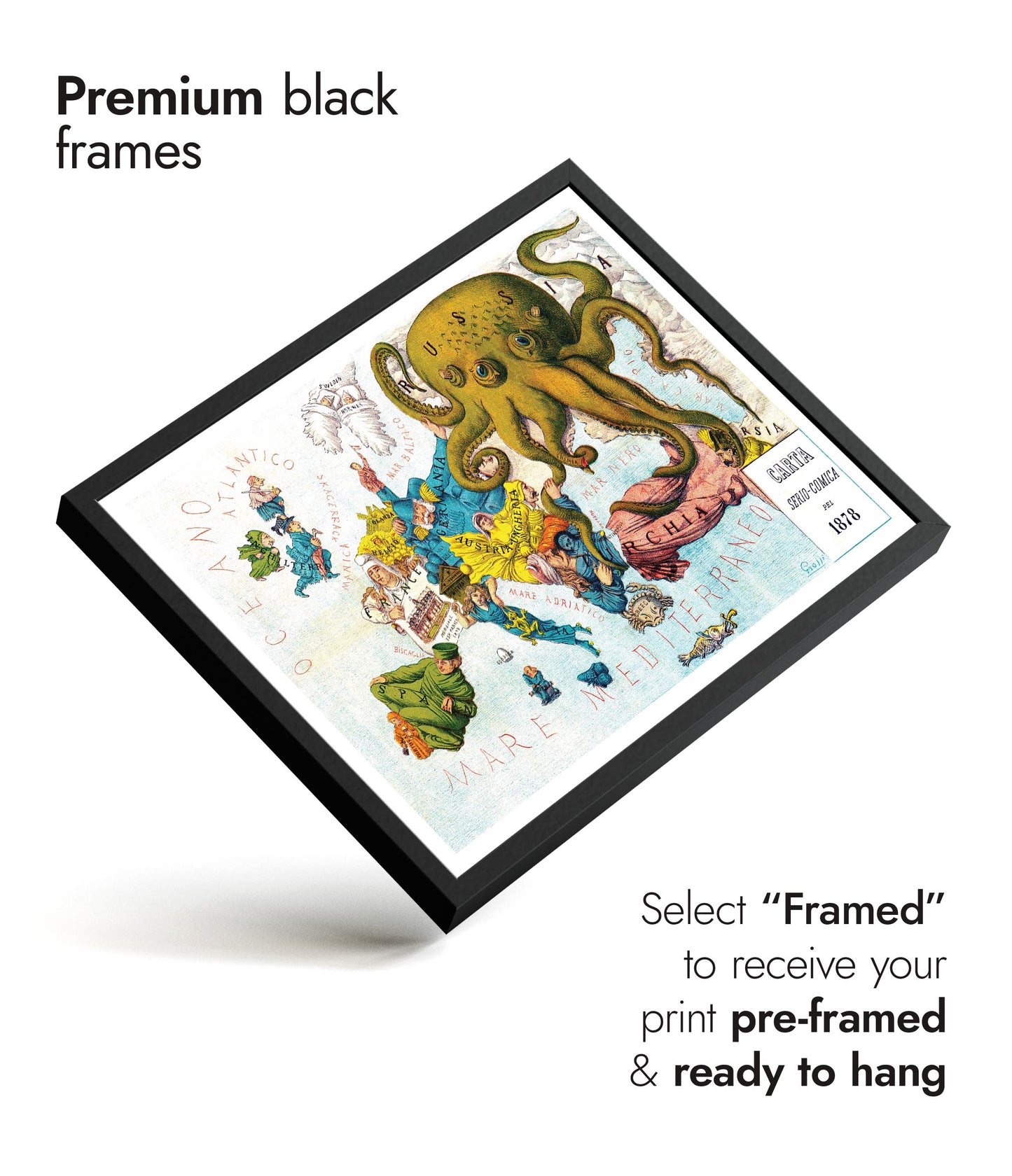 Satirical Map of Europe