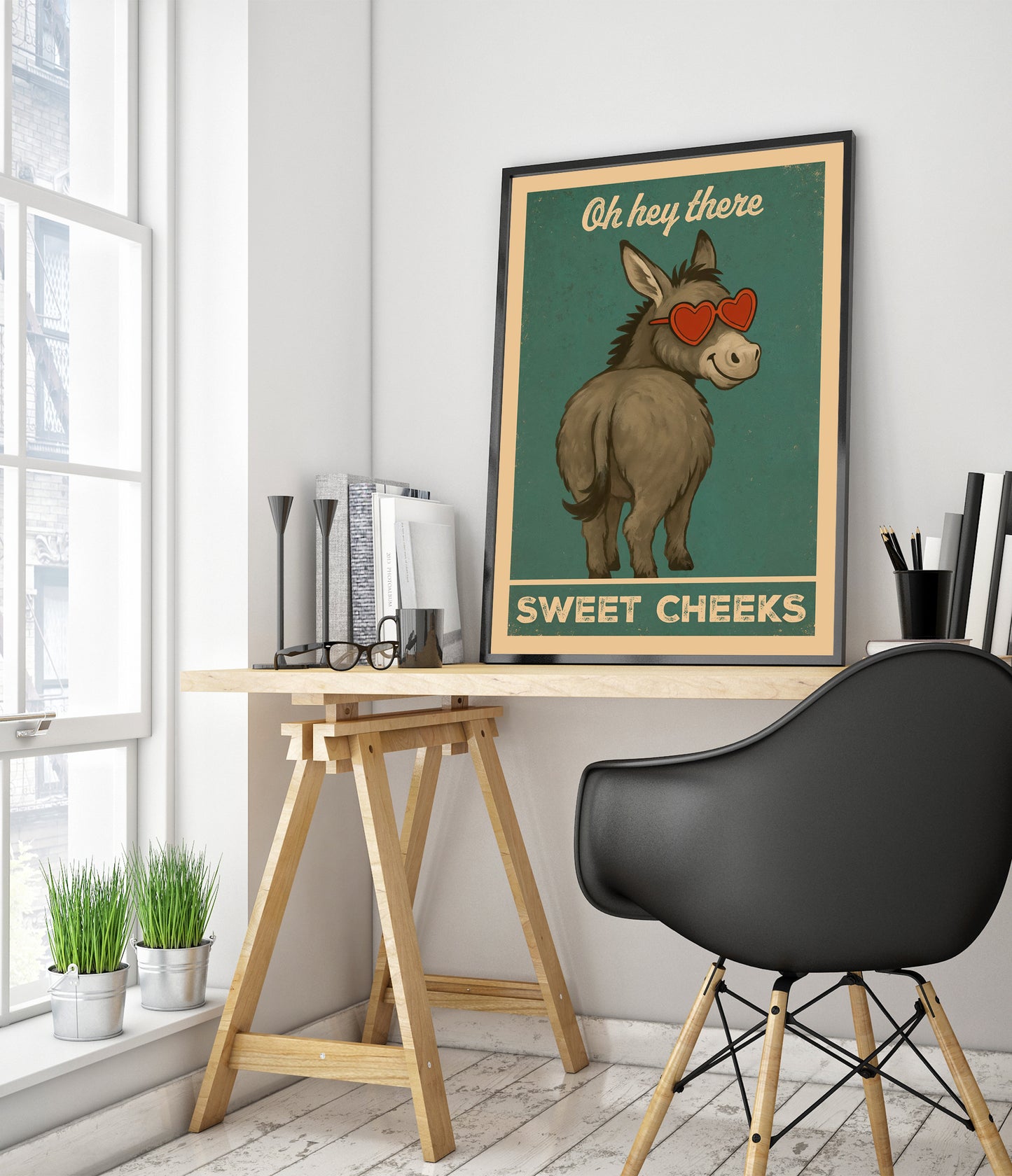 Oh Hey There Sweet Cheeks Donkey