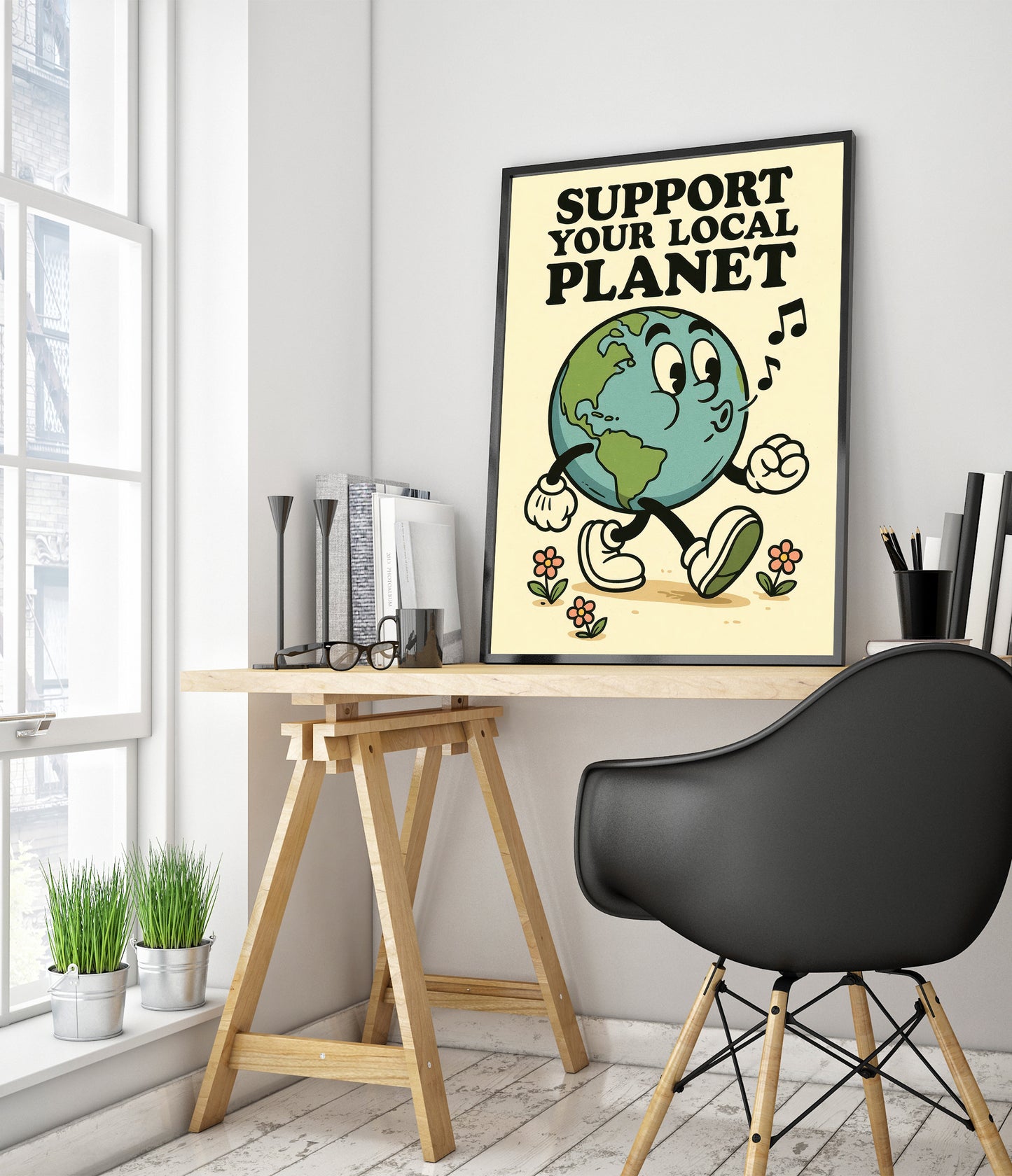 Unterstütze deinen lokalen Planeten