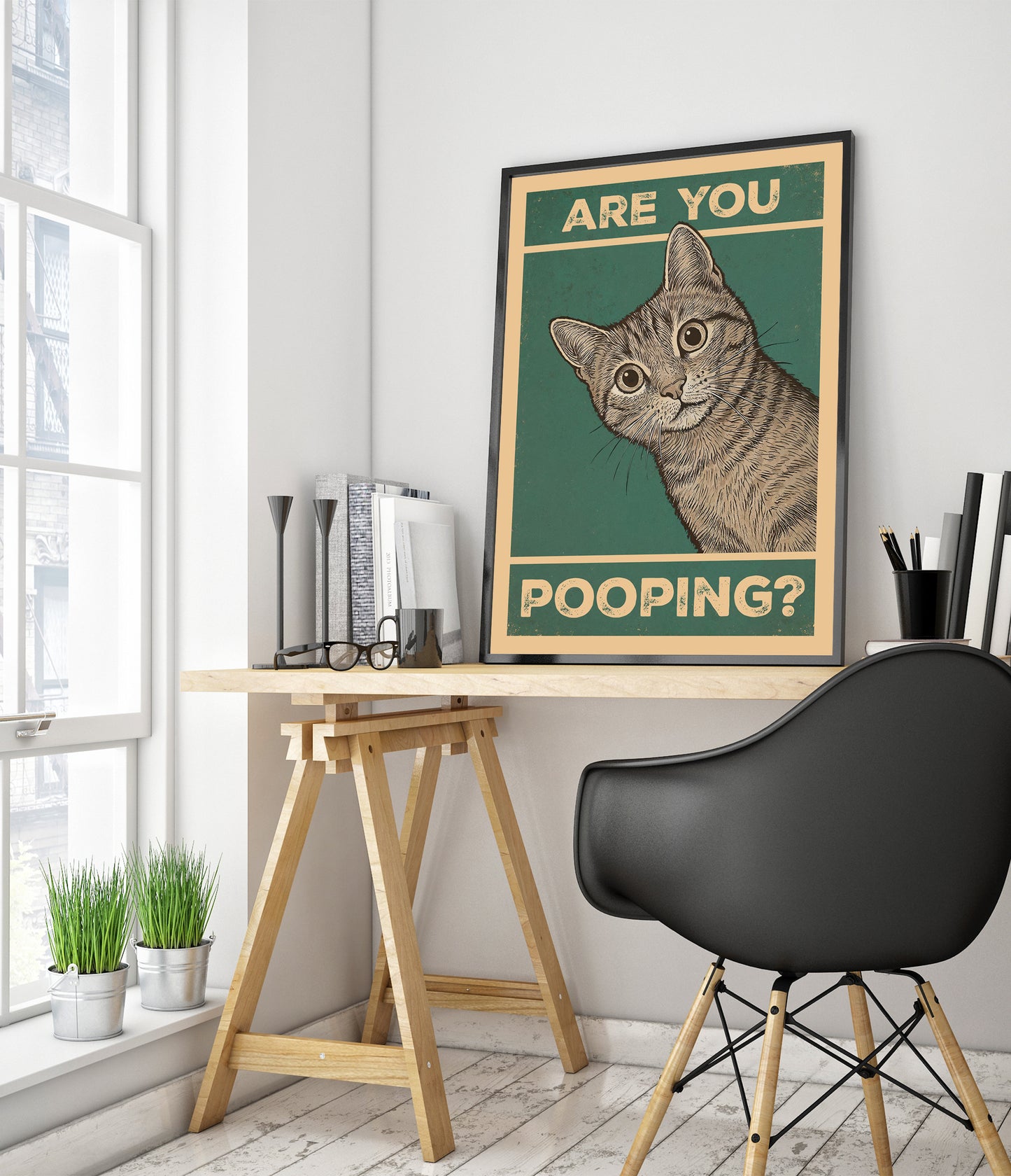 Are You Pooping? Cat