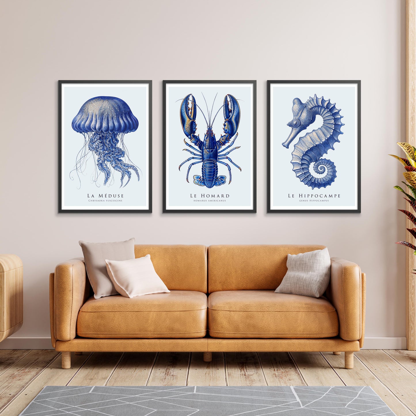 Blaue Meer Lebensausstellung