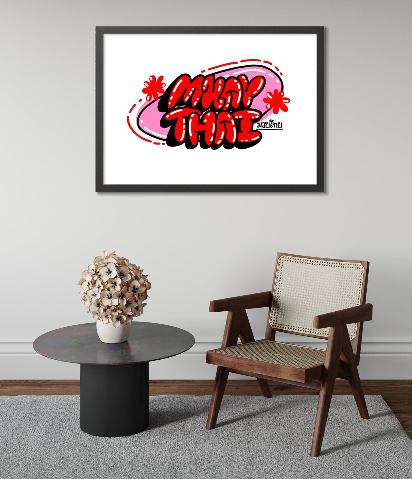 Muay Thai Typography