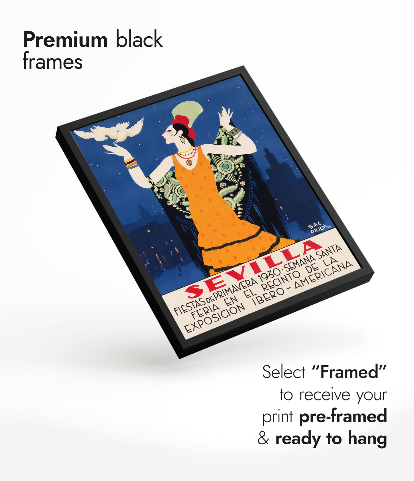 Sevilla Travel Print - Set of 3