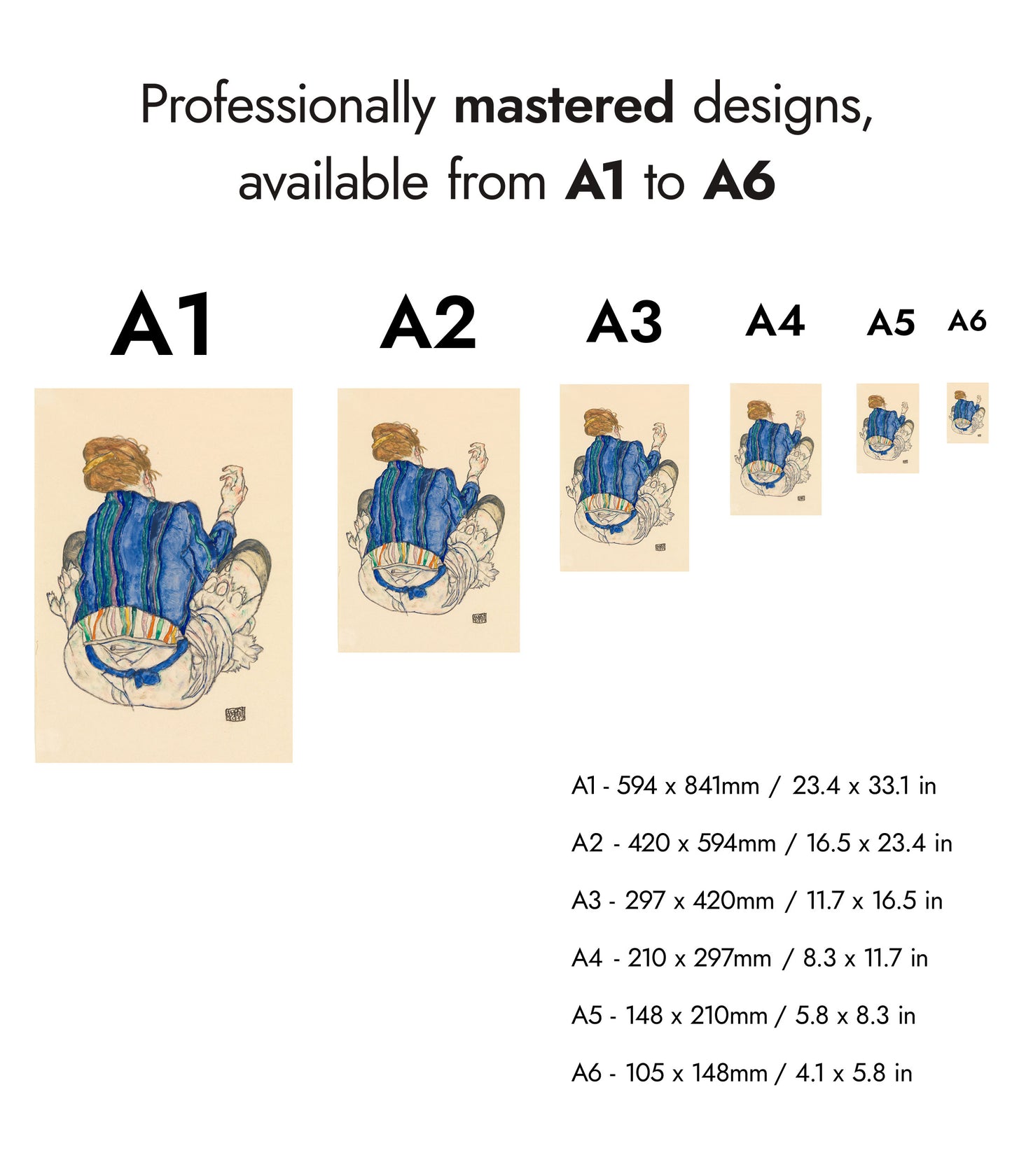 Seated Woman Back View