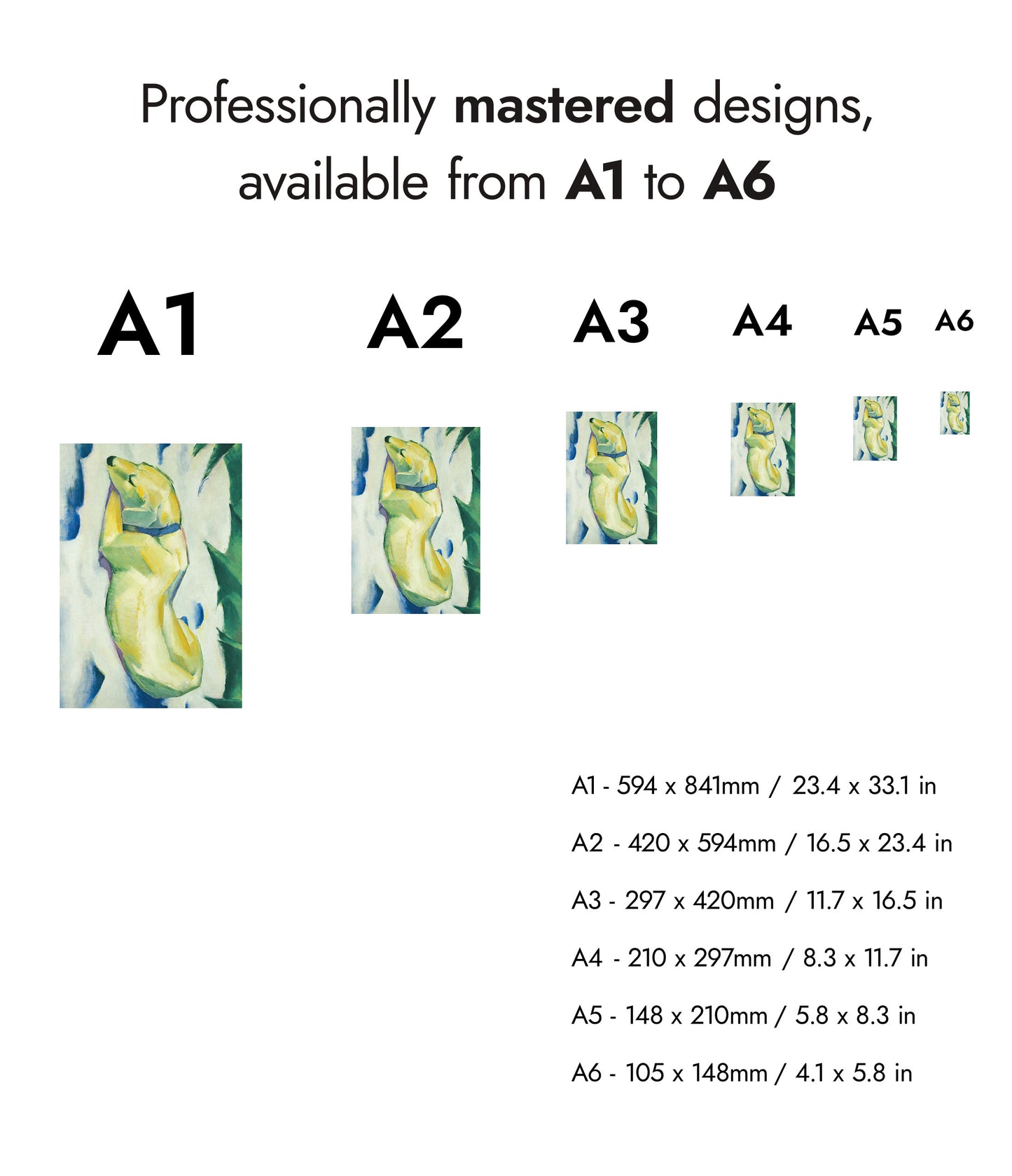 Dog Lying in the Snow