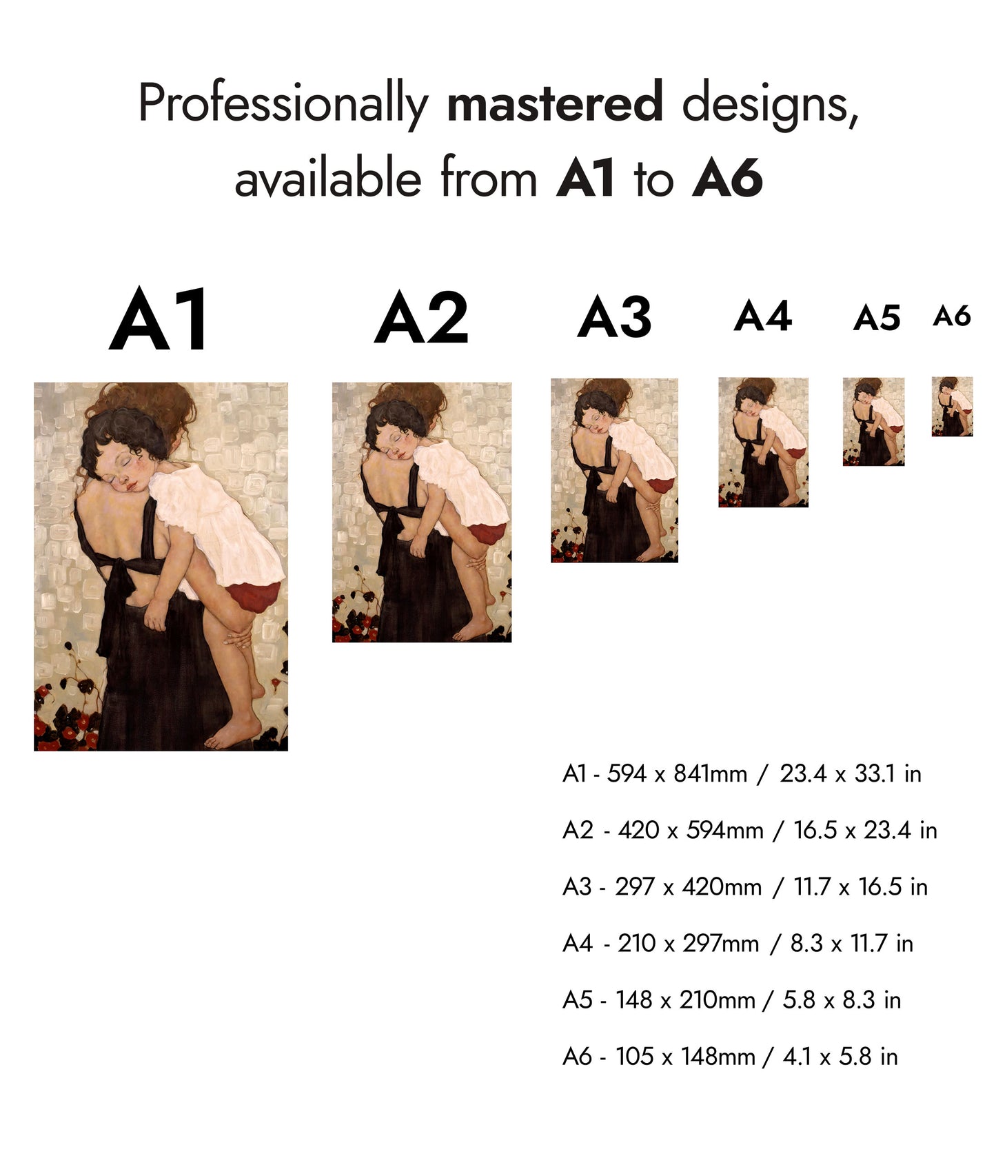 Mère tenant un enfant