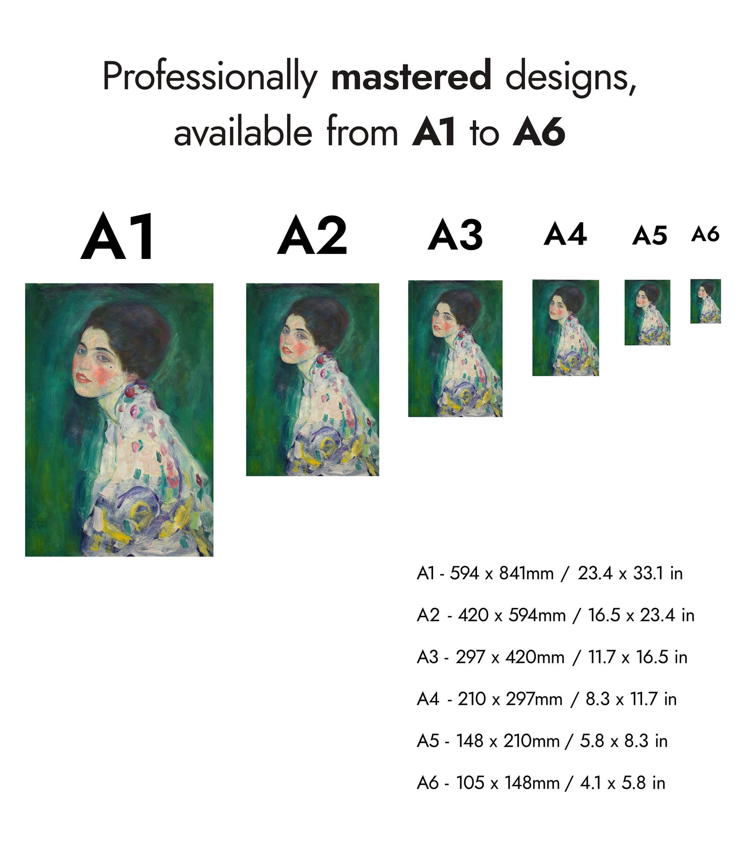 Portret van een Dame