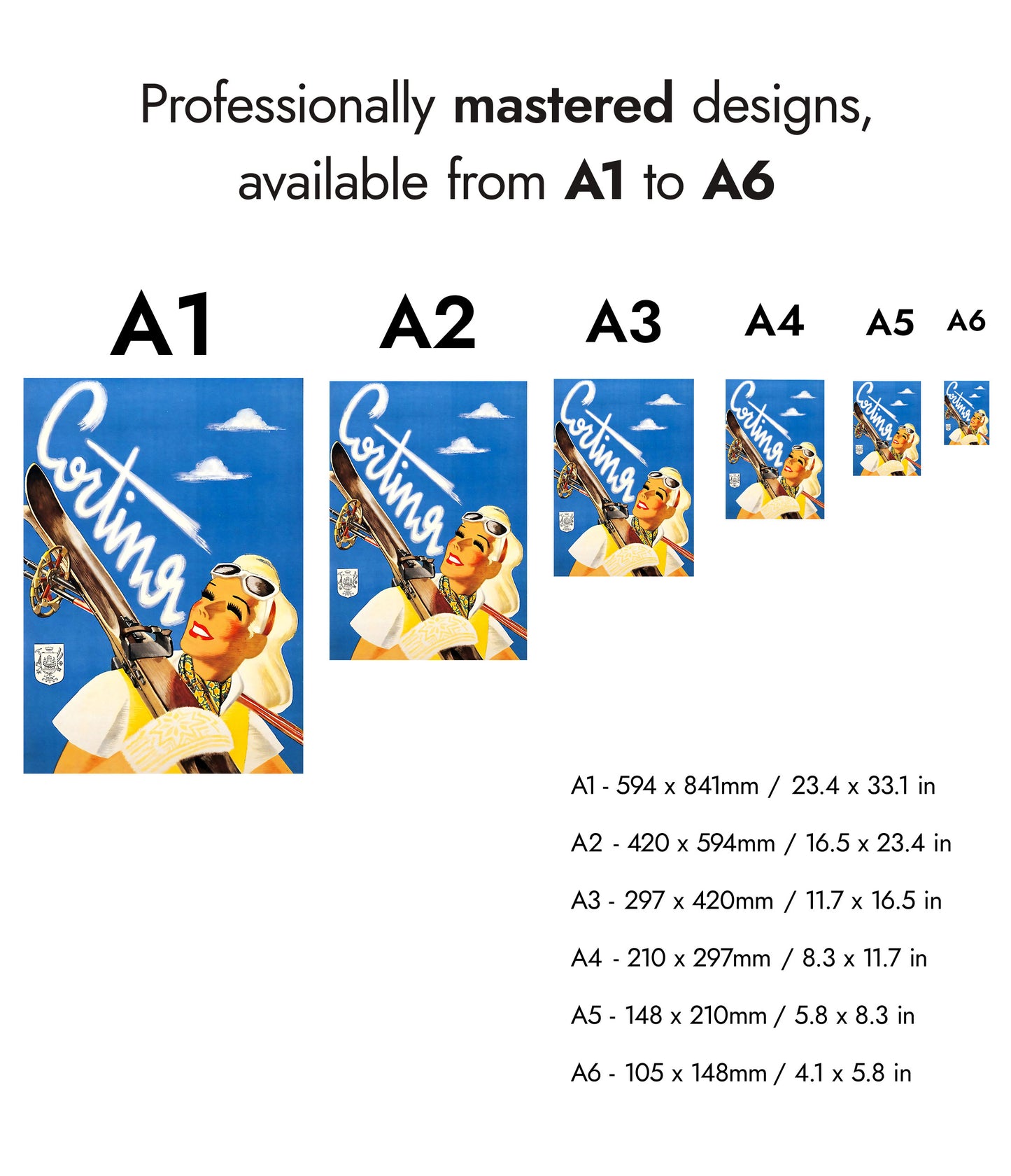 Cortina, Italy - Skiing