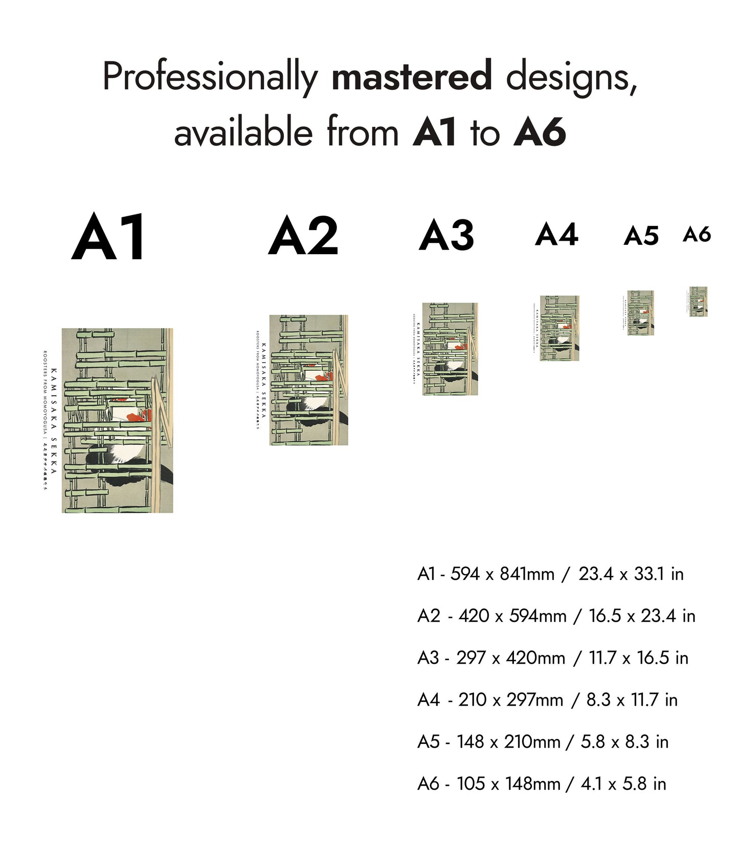 Roosters from Momoyogusa