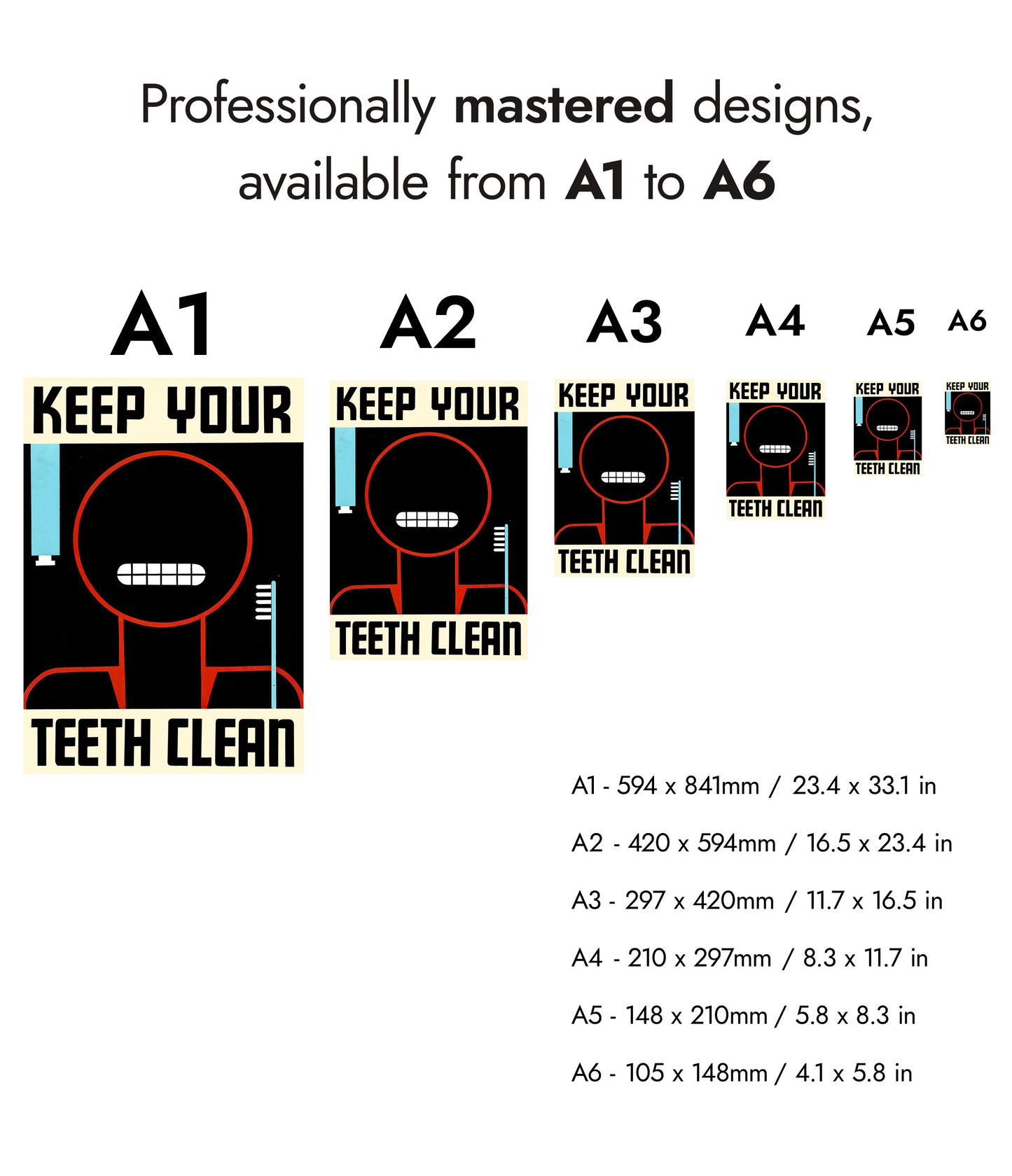 Halte deine Zähne sauber