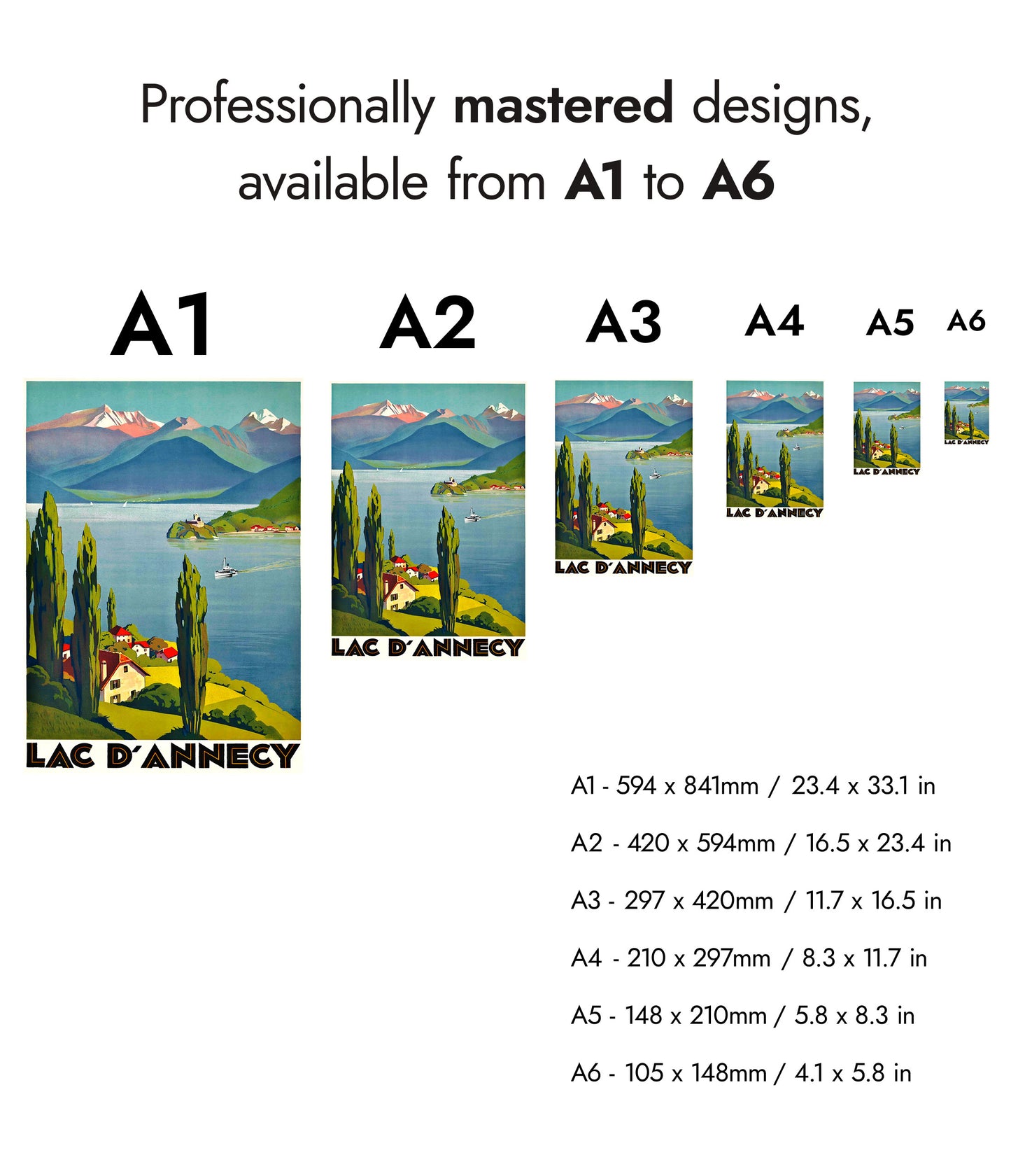 Lac d'Annecy, France