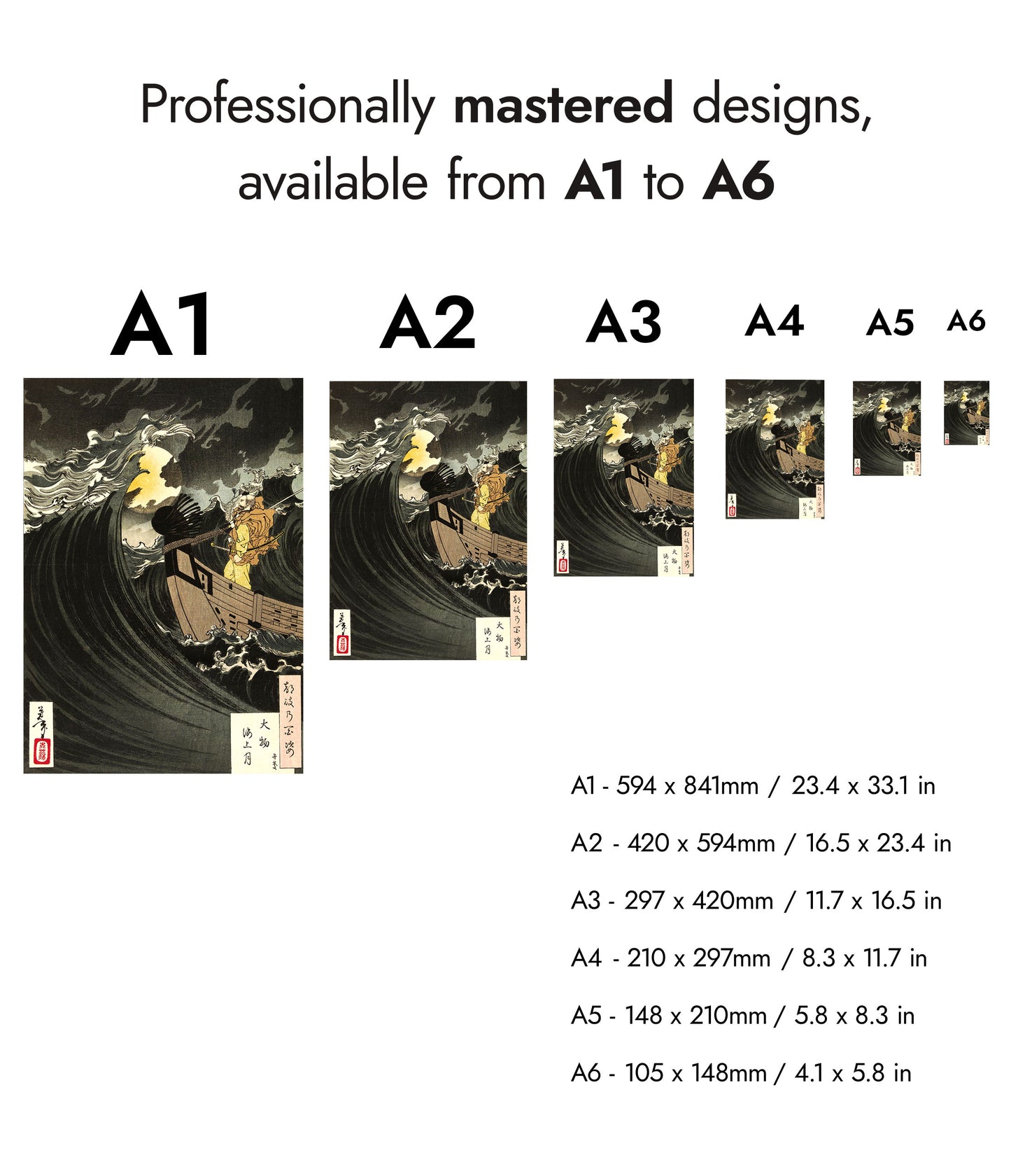 Benkei en de Maan bij Daimotsunoura