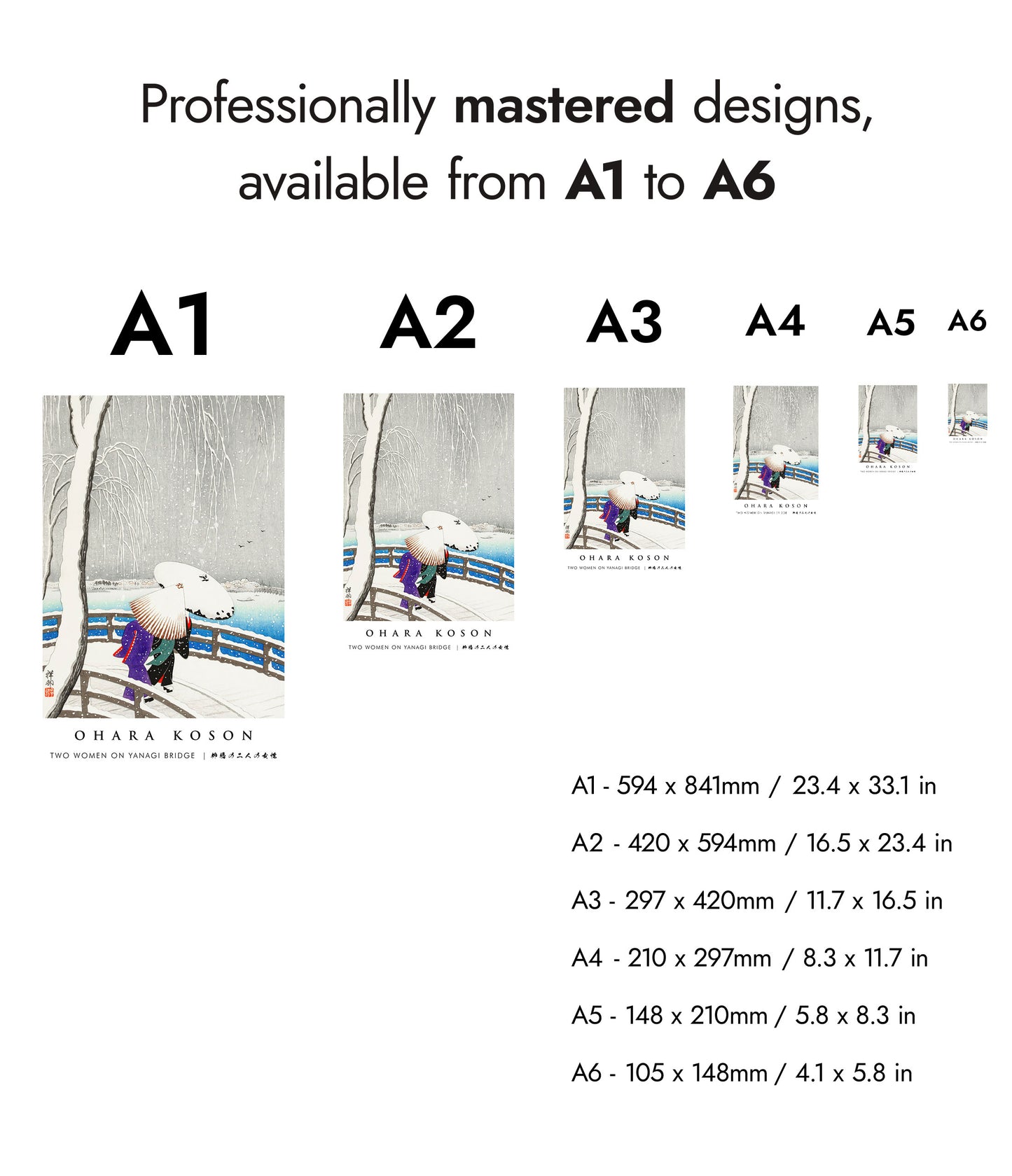 Two Women on Yanagi Bridge