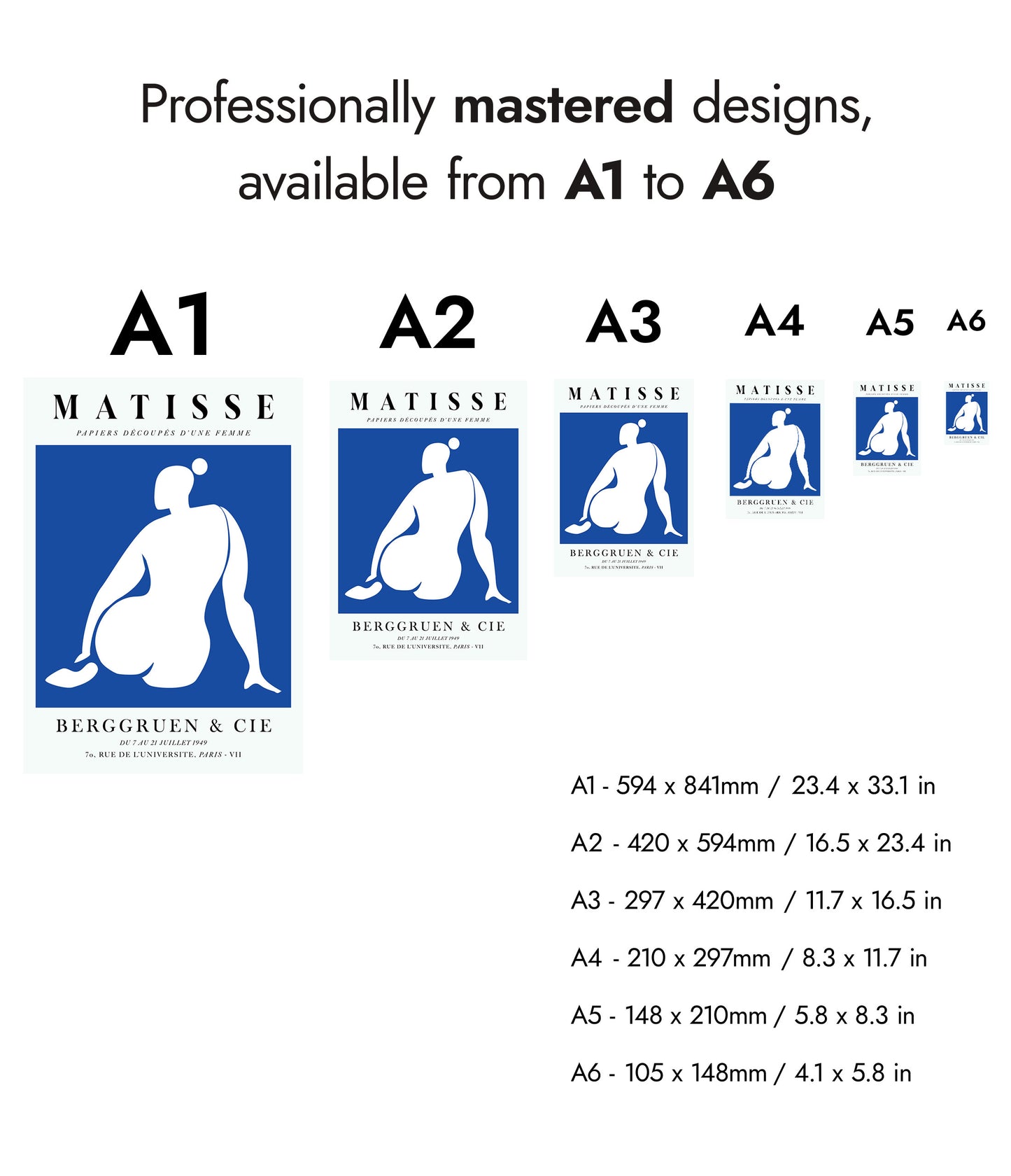 Une Femme Bleue, Le Derrière