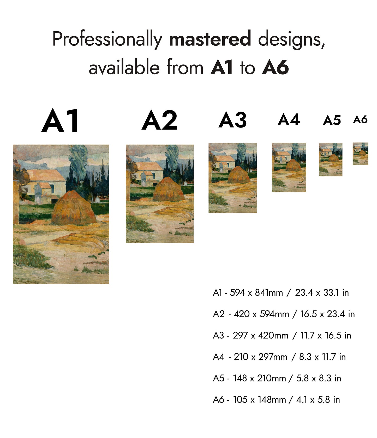 Landscape near Arles