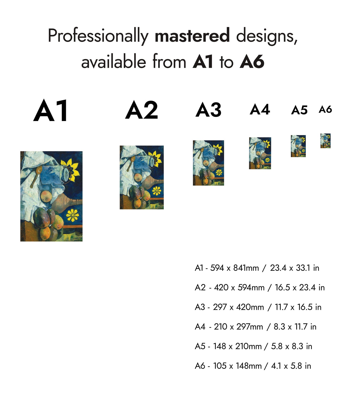Stilleben med tekanna och frukt