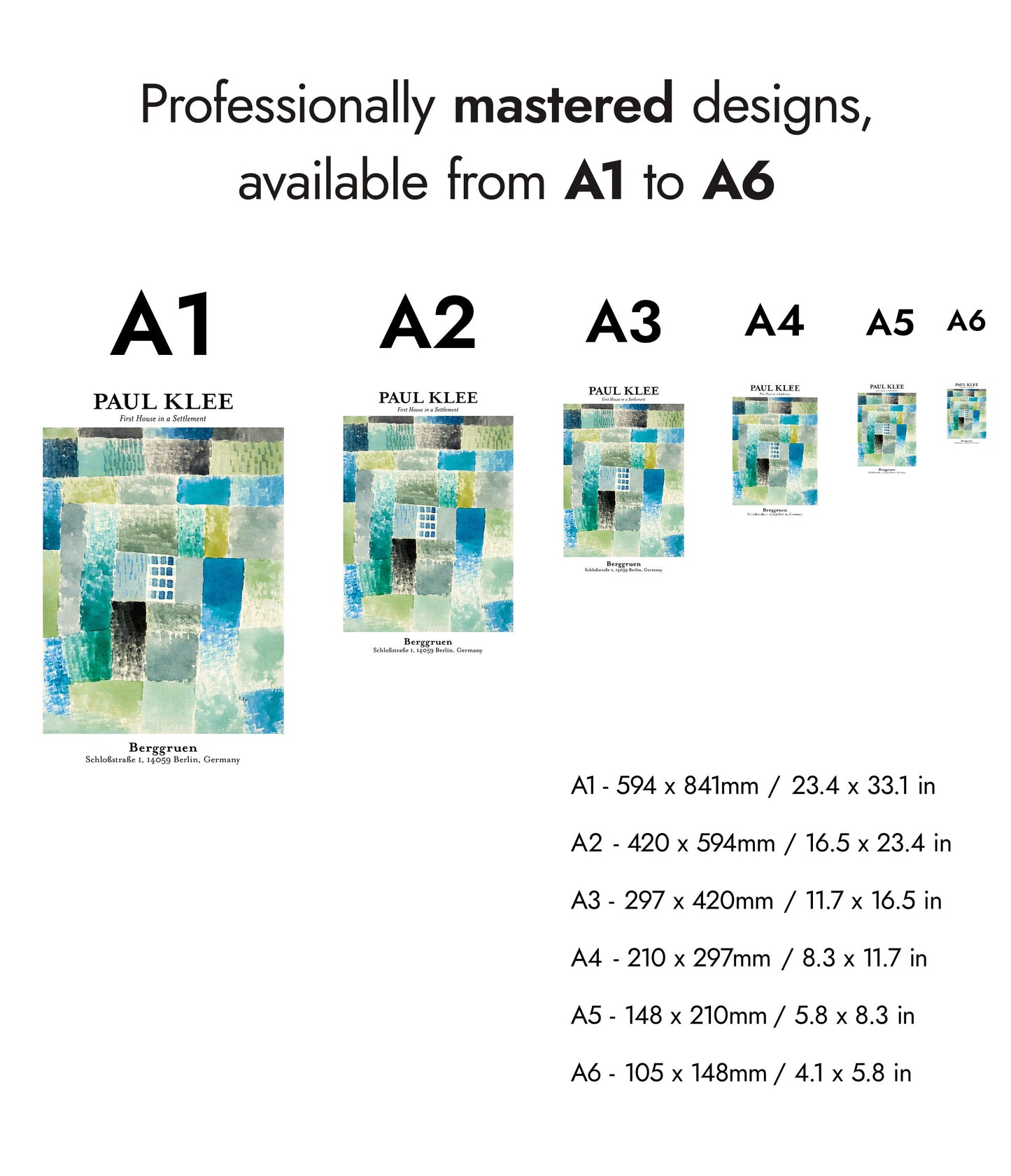 Första huset i en bosättning