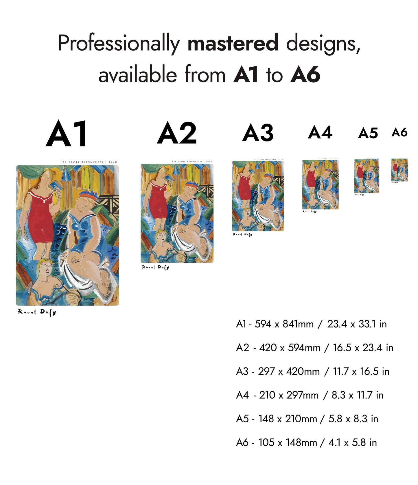 Les Trois Baigneuses