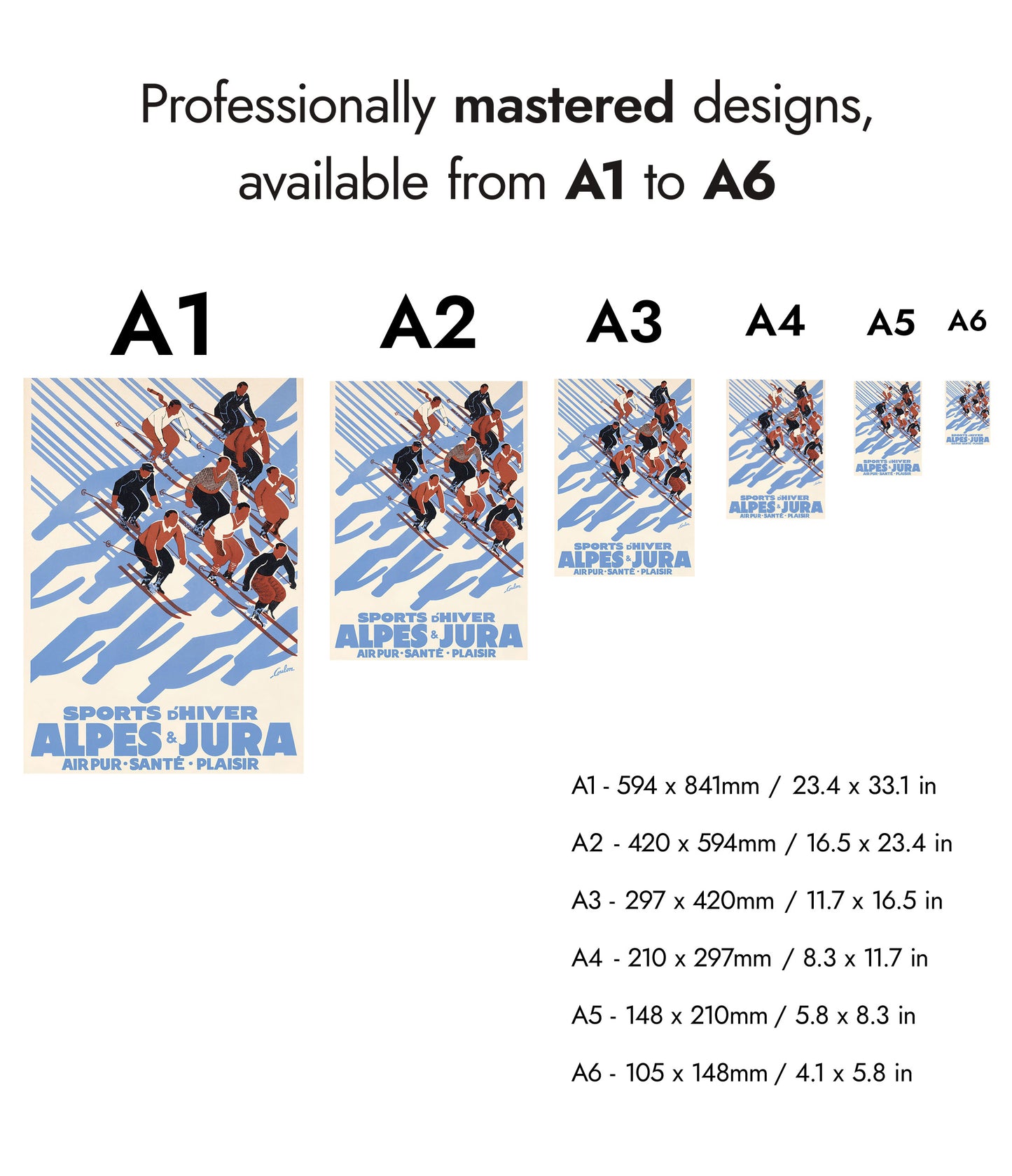Ski dans les Alpes françaises