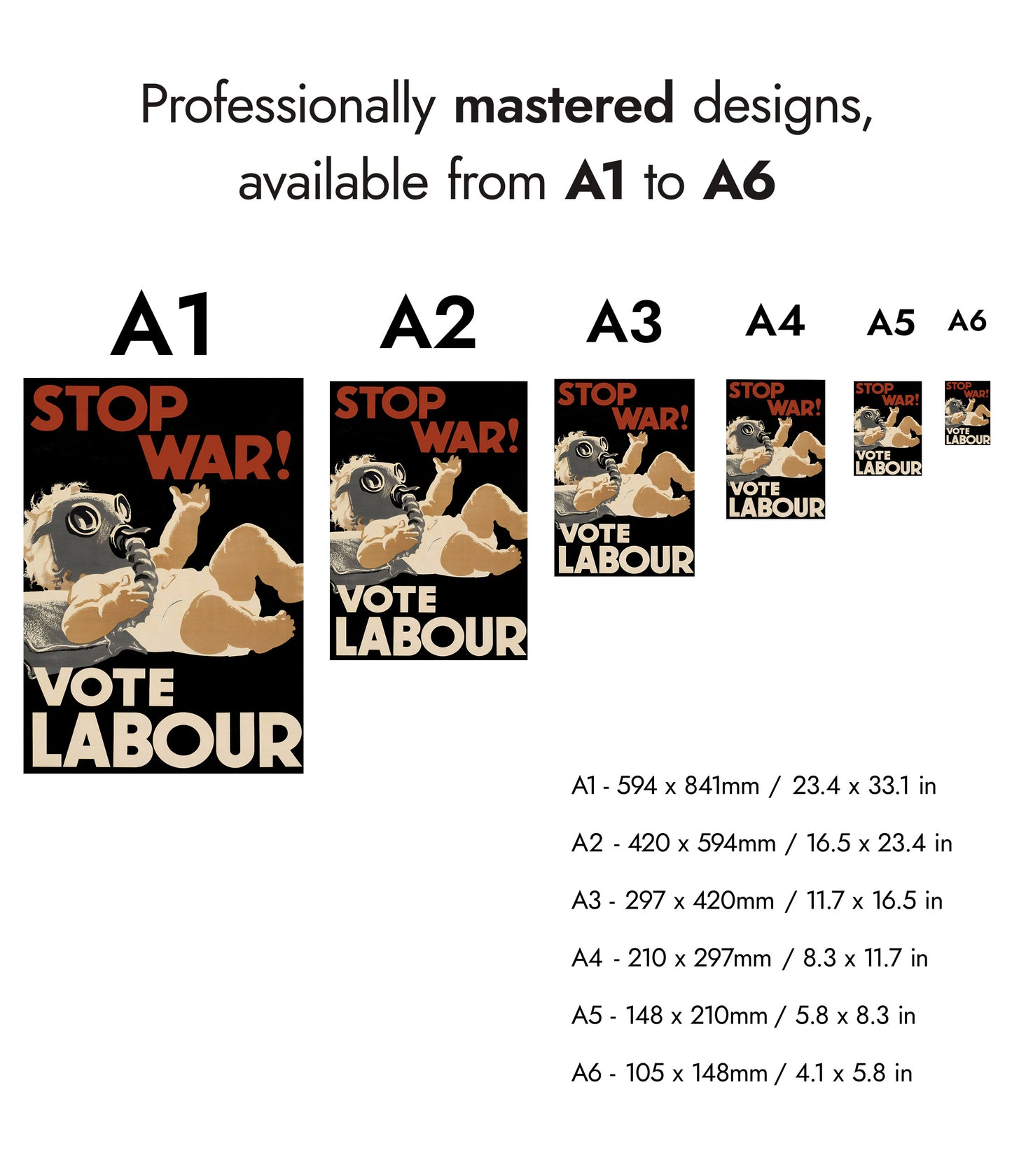 Stoppez la guerre, votez Labour