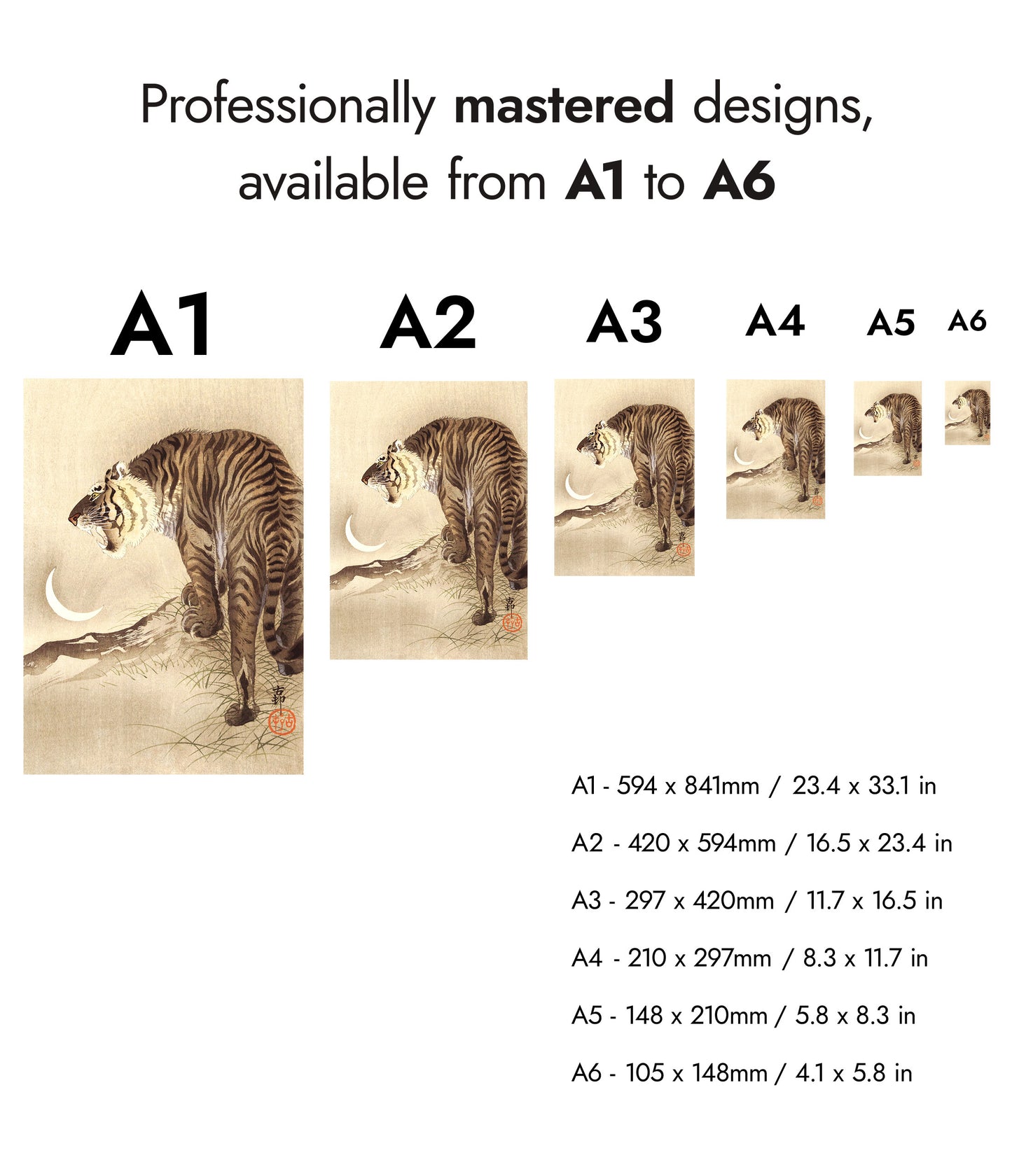Tigre et Croissant de Lune