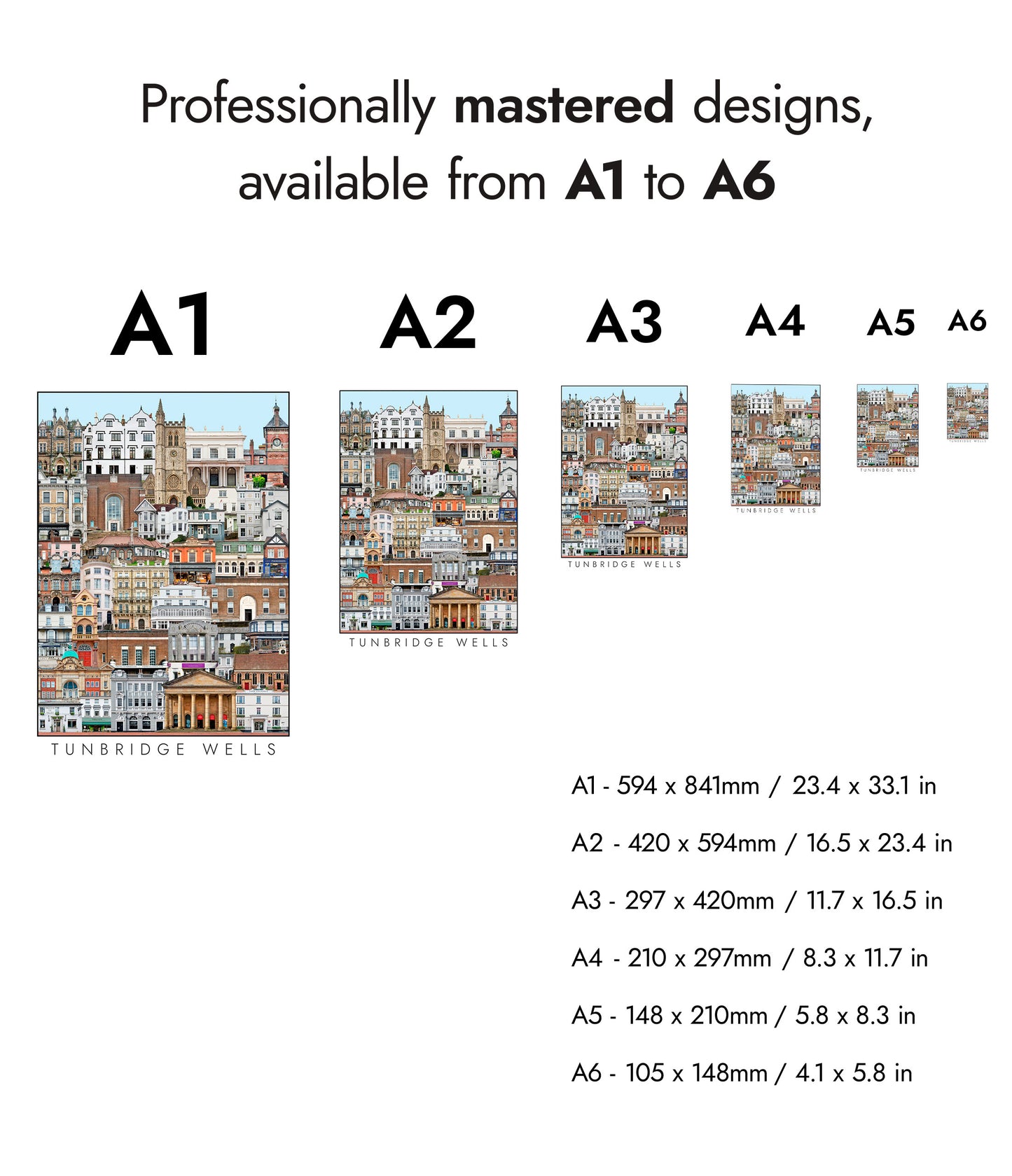 Paysage urbain de Tunbridge Wells