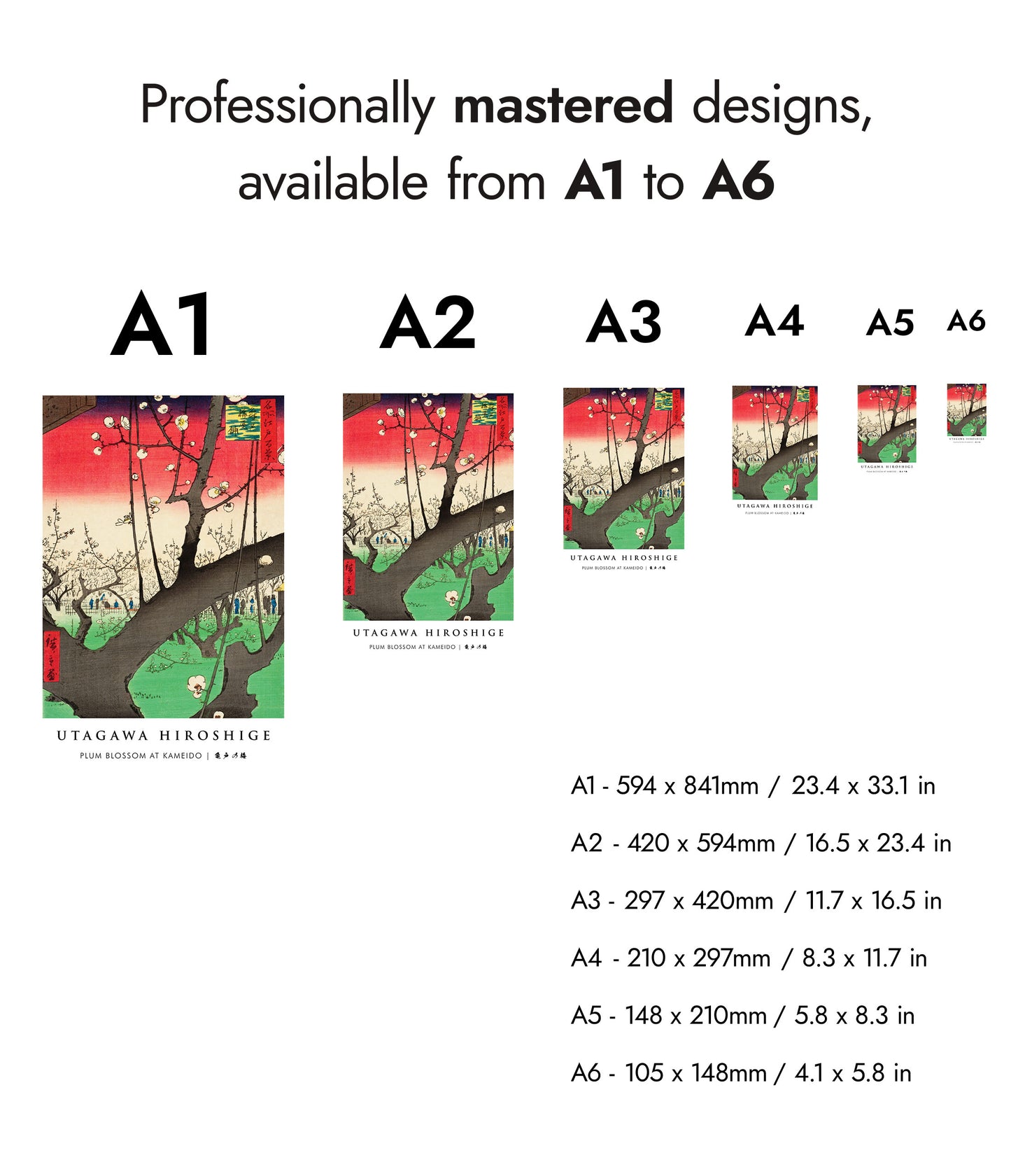 Pruimenbloesem bij Kameido