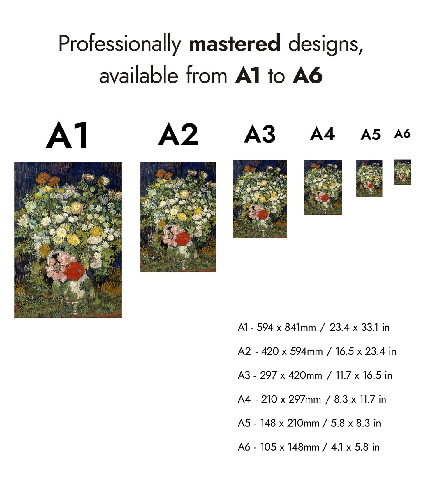 Bouquet of Flowers in a Vase