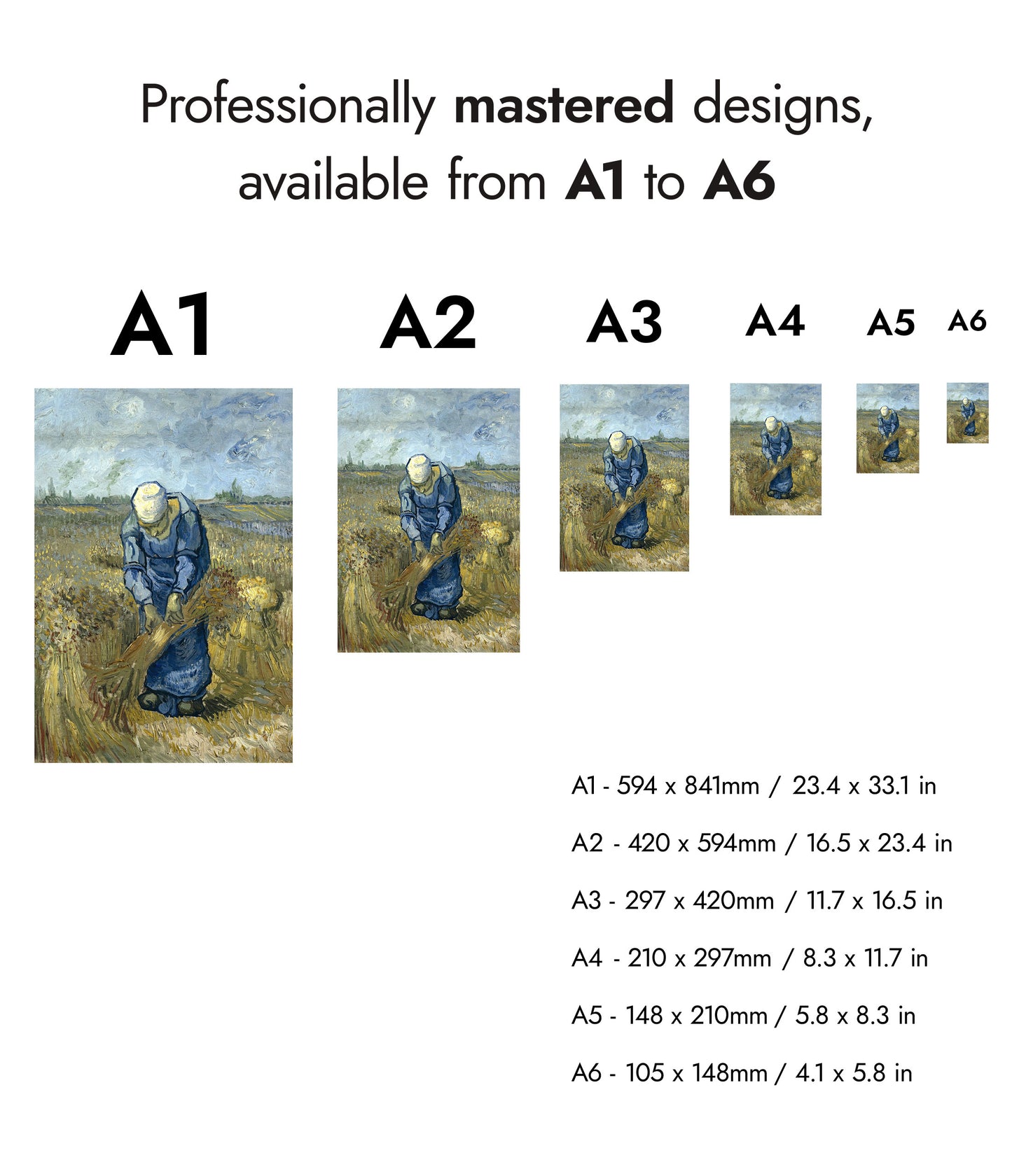 Bondska kvinna som binder kärvar