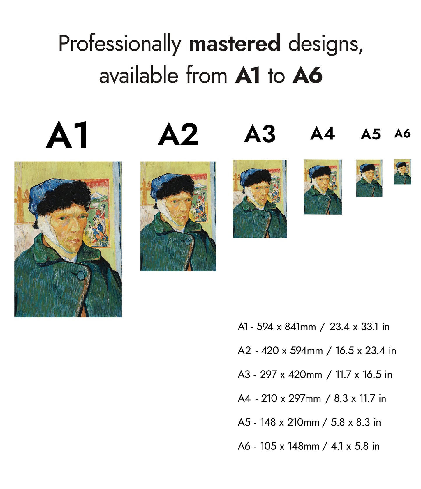 Self Portrait with Bandaged Ear