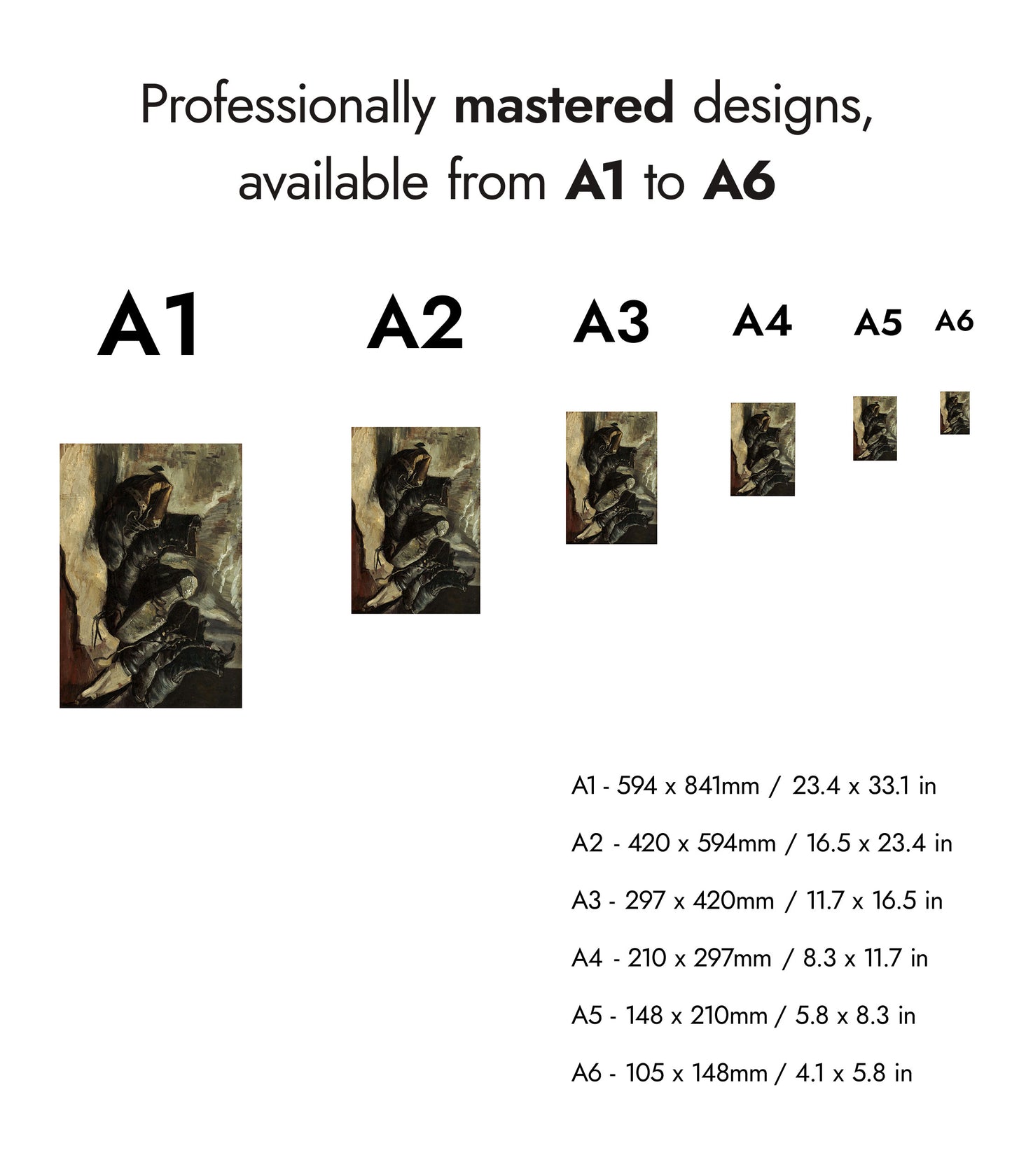 Three Pairs of Shoes