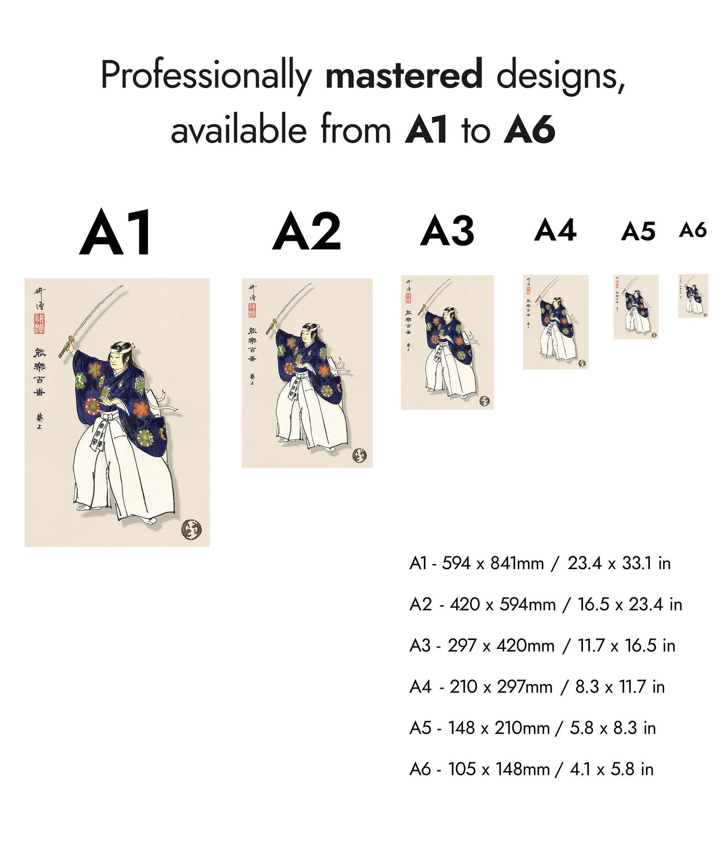 Actors in the Noh Play Eboshiori