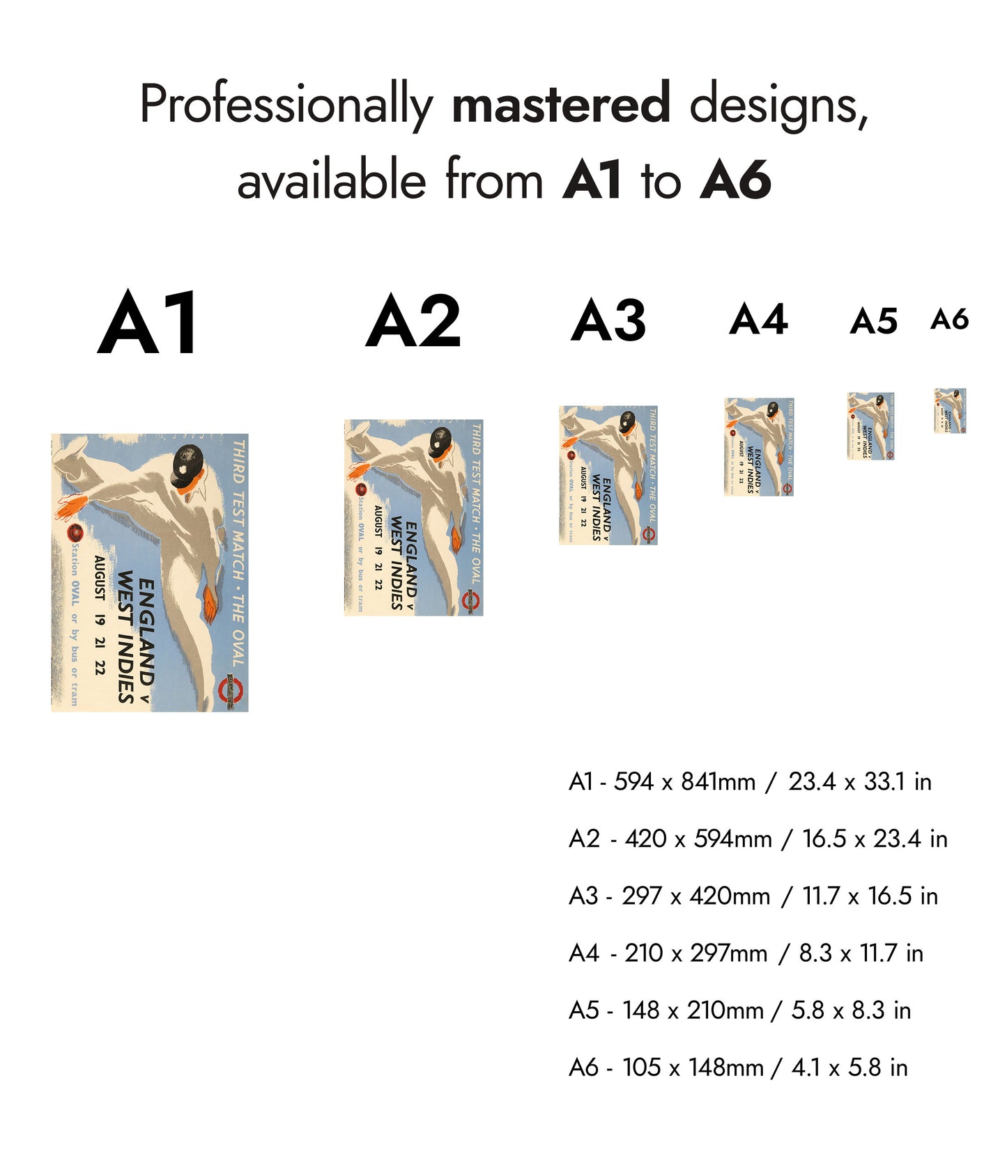 Angleterre contre Indes occidentales, The Oval, Cricket - 1939