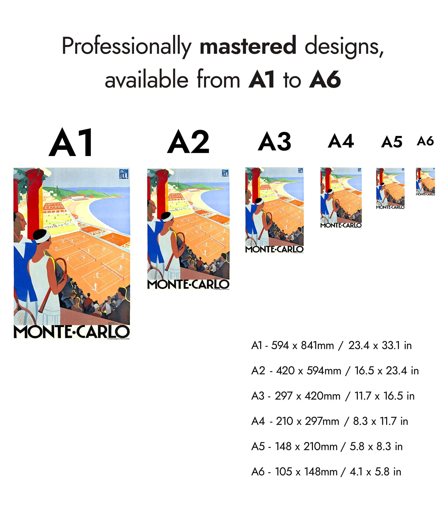Tennis in Monte Carlo