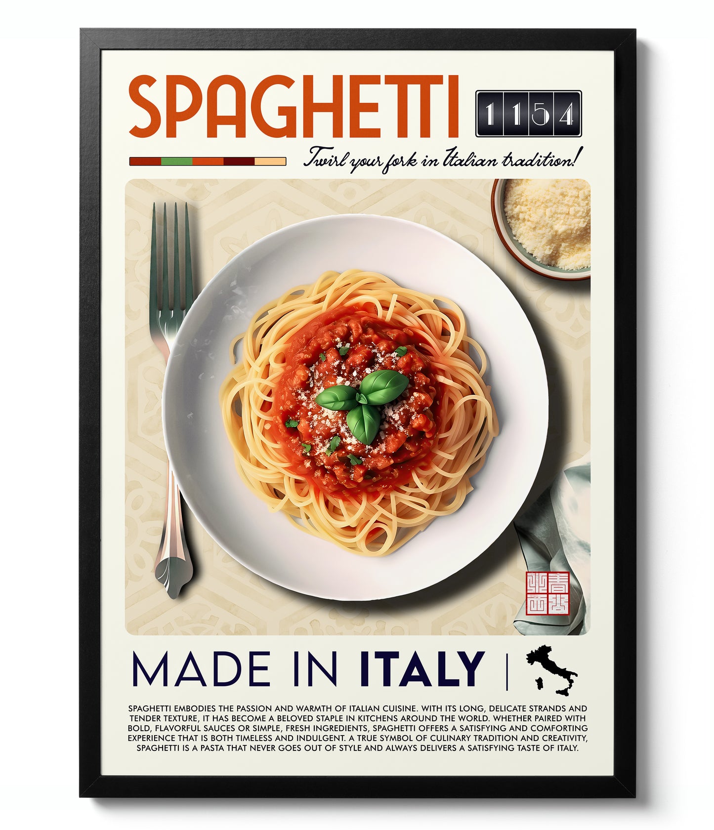 Italian Cuisine - Set of 3