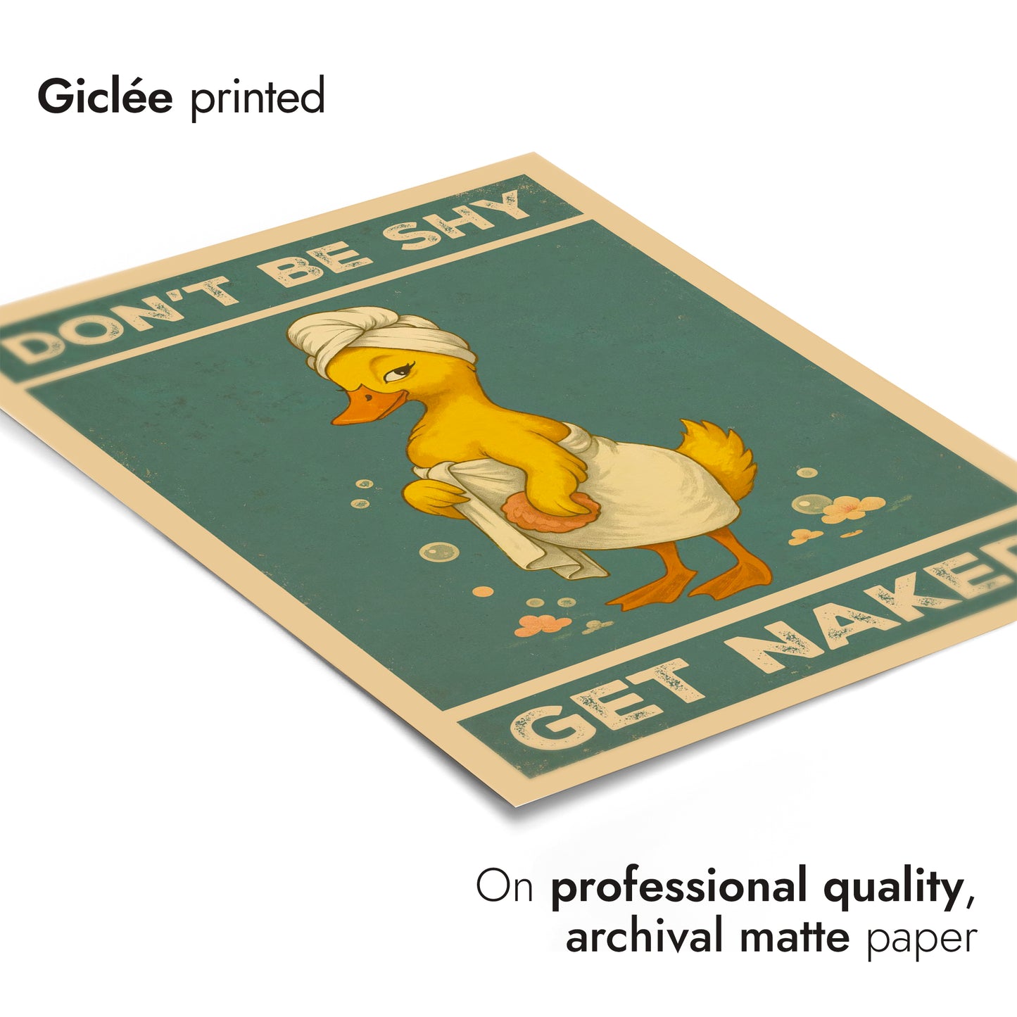 Ne soyez pas timide, déshabillez-vous