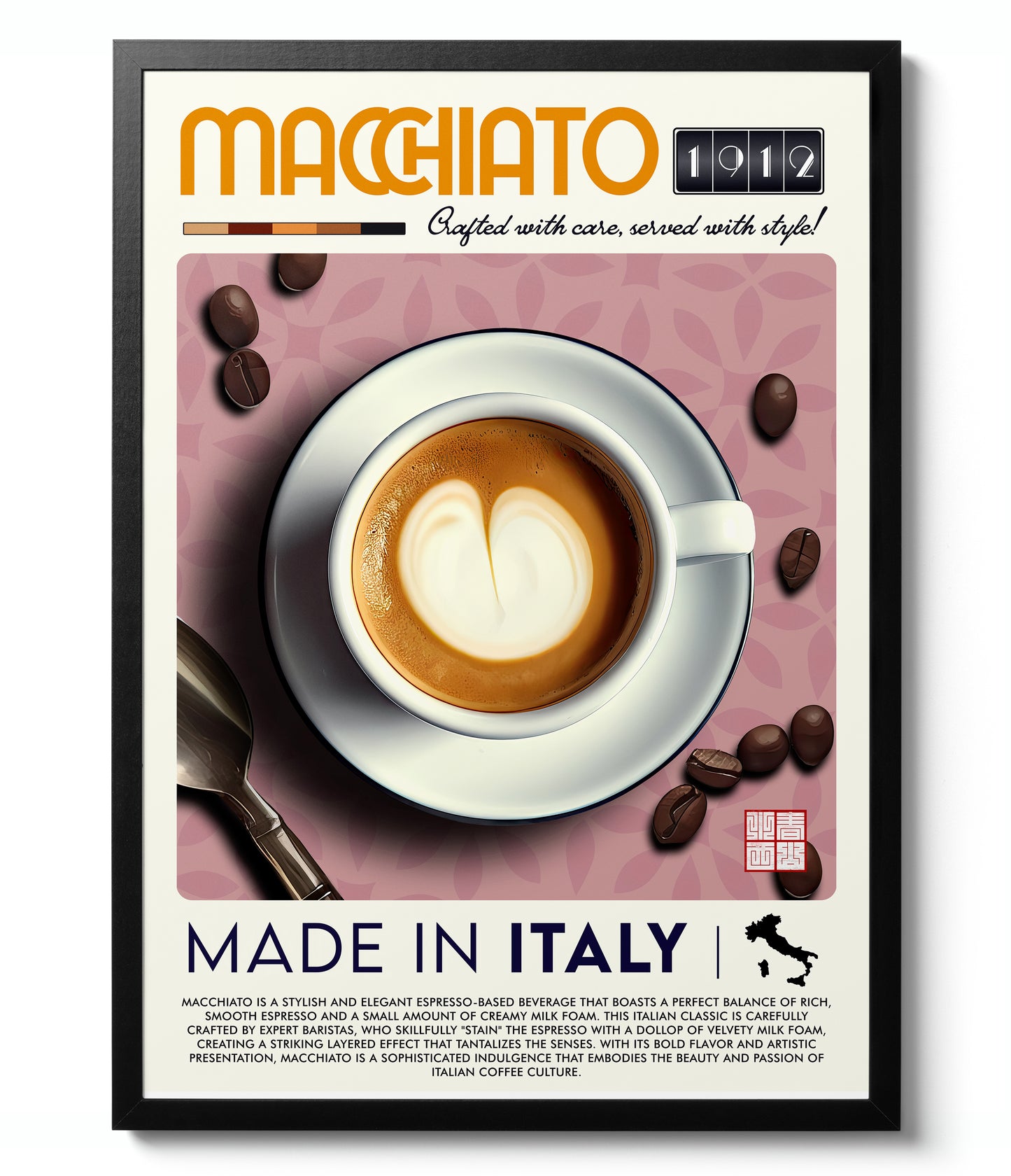 Italienskt kaffe - Set om 3