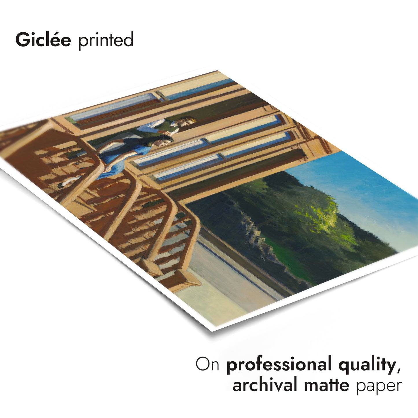 Sonnenlicht auf Braungefärbten Steinhäusern