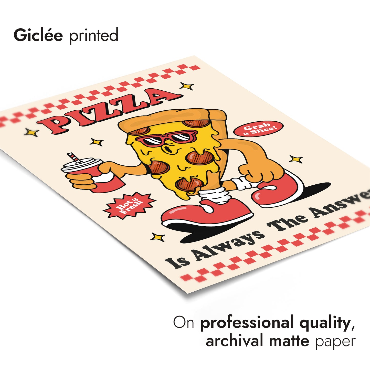 Klassische Food-Maskottchen