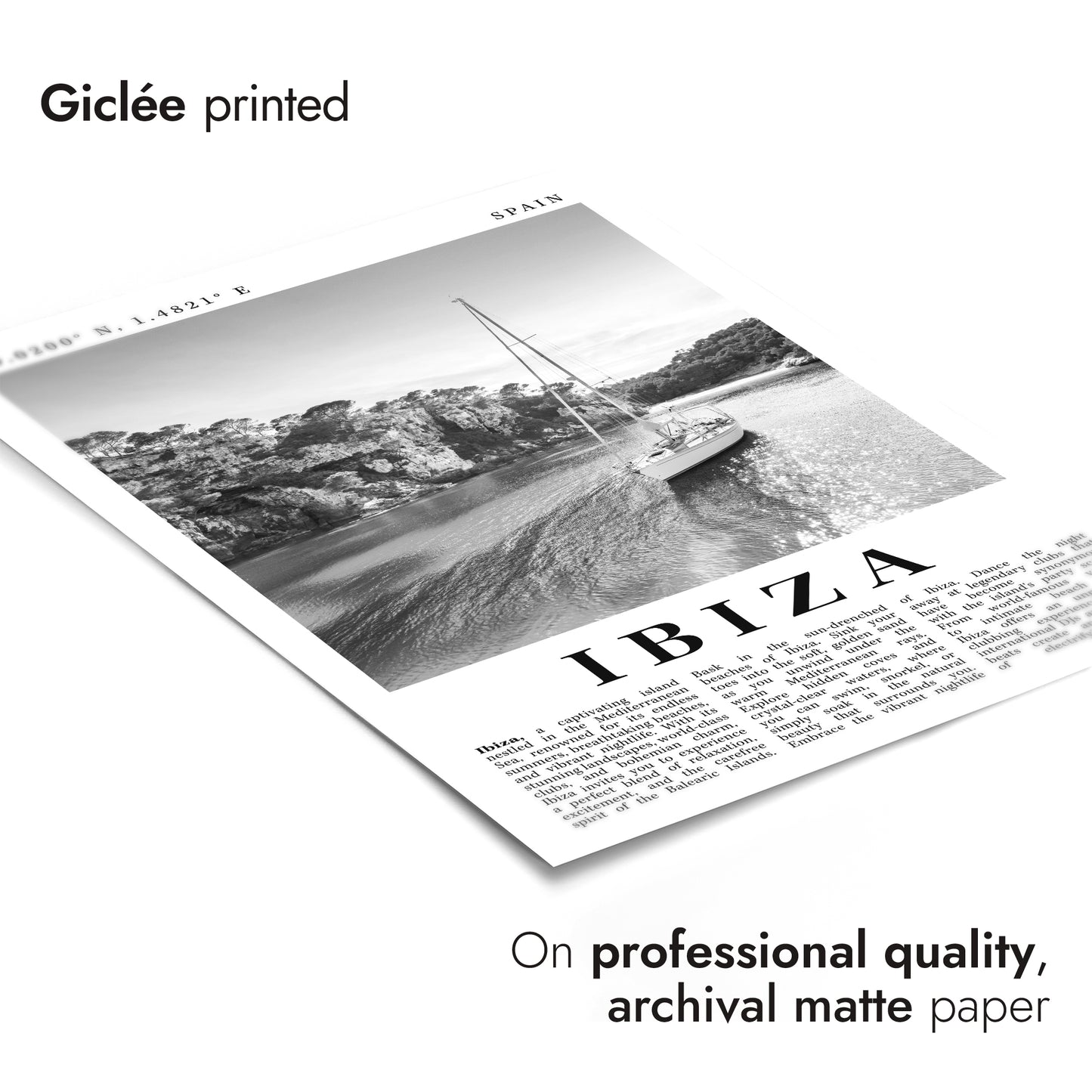 Spanien Schwarz & Weiß