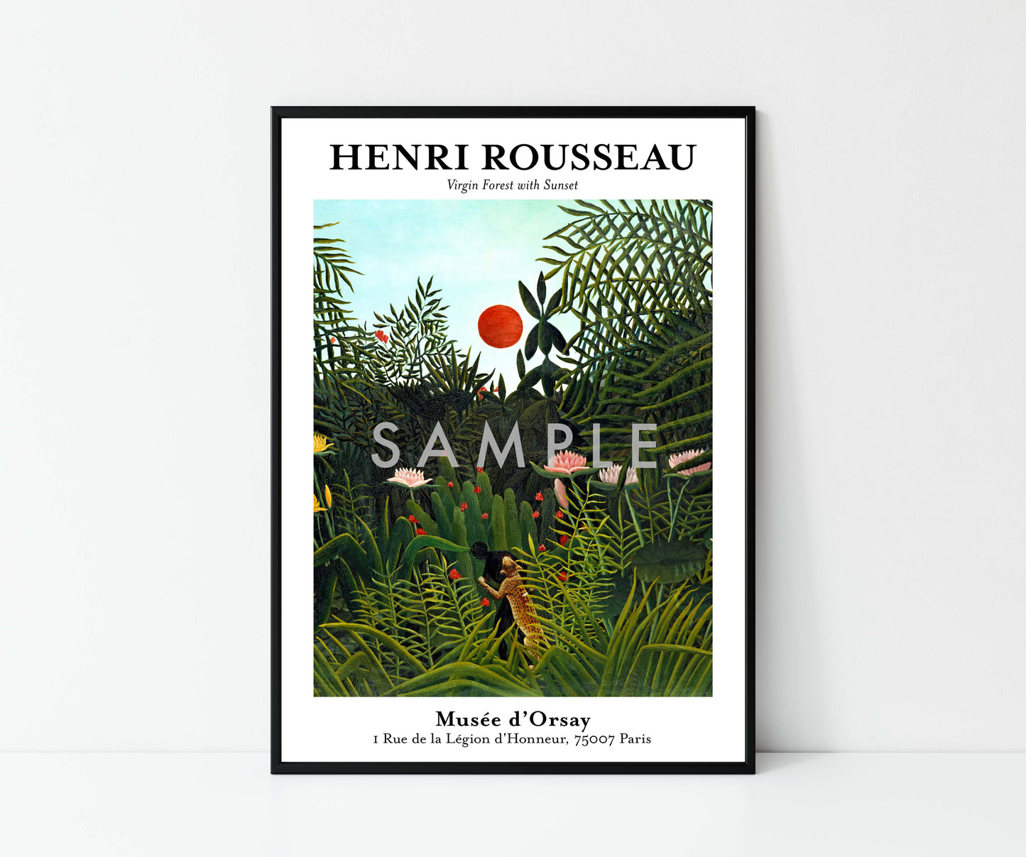 Henri Rousseau - Set of 3